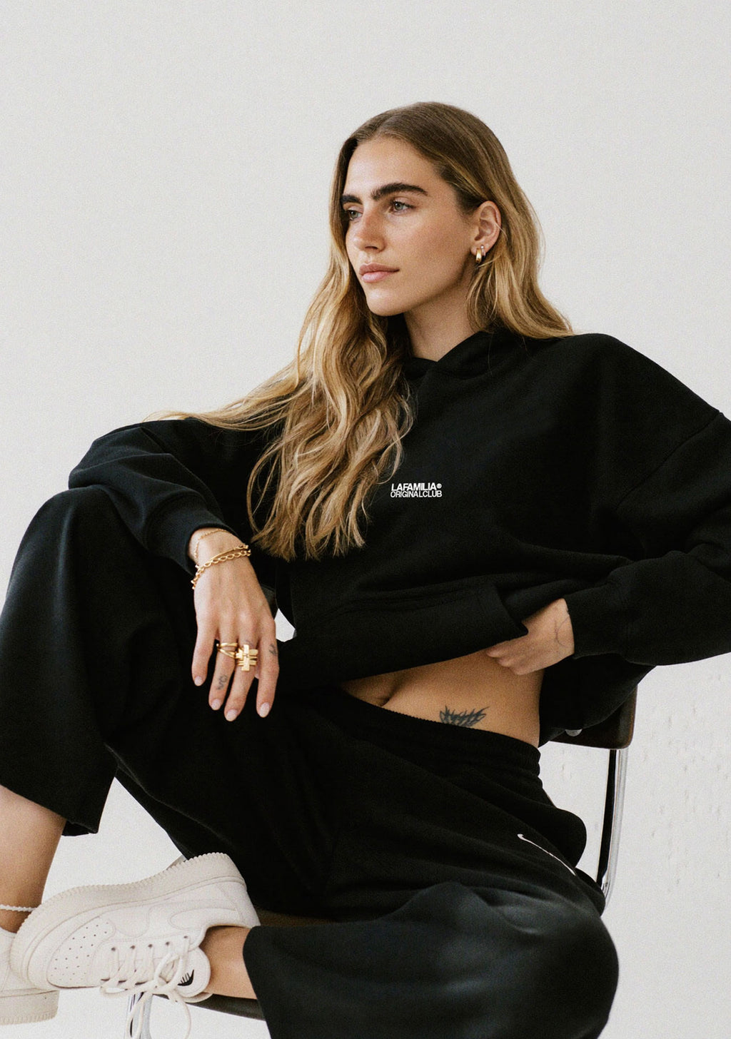 Hoodie Nocturnal Black
