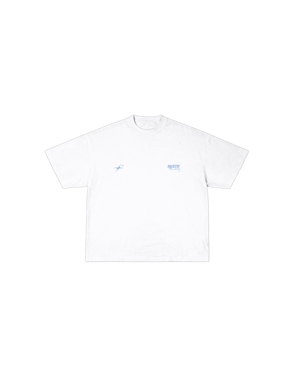 Camiseta Oversized Overtype The Old You White