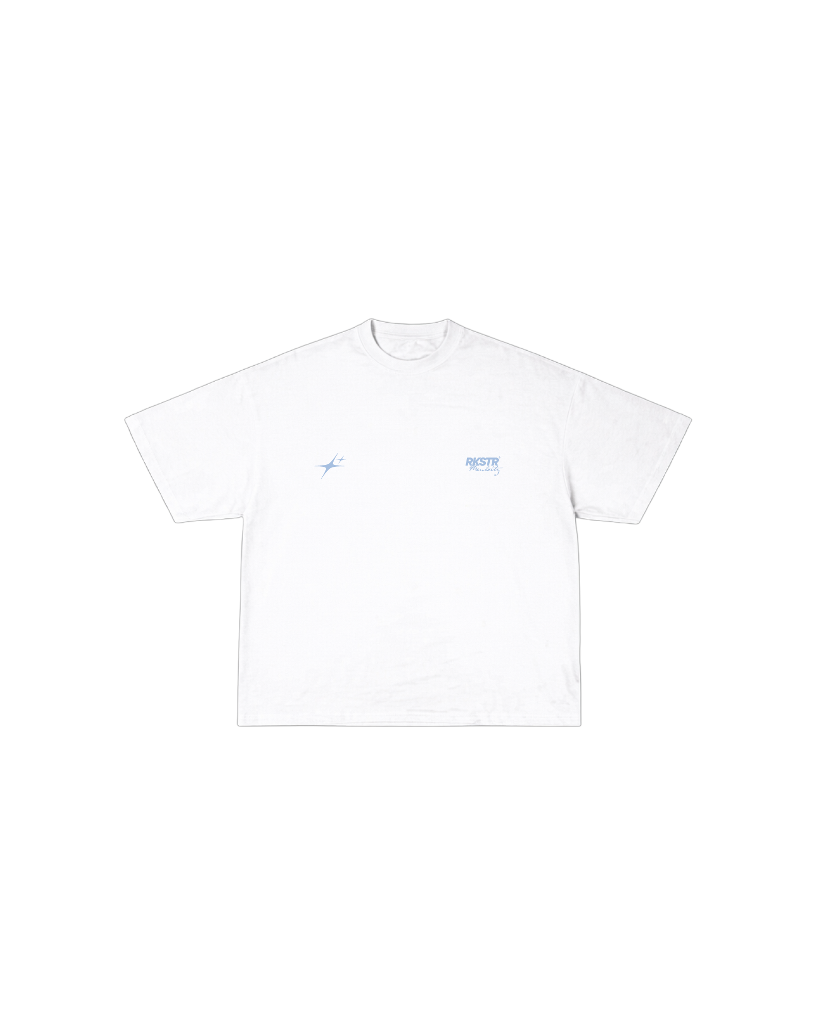 Camiseta Oversized Overtype The Old You White