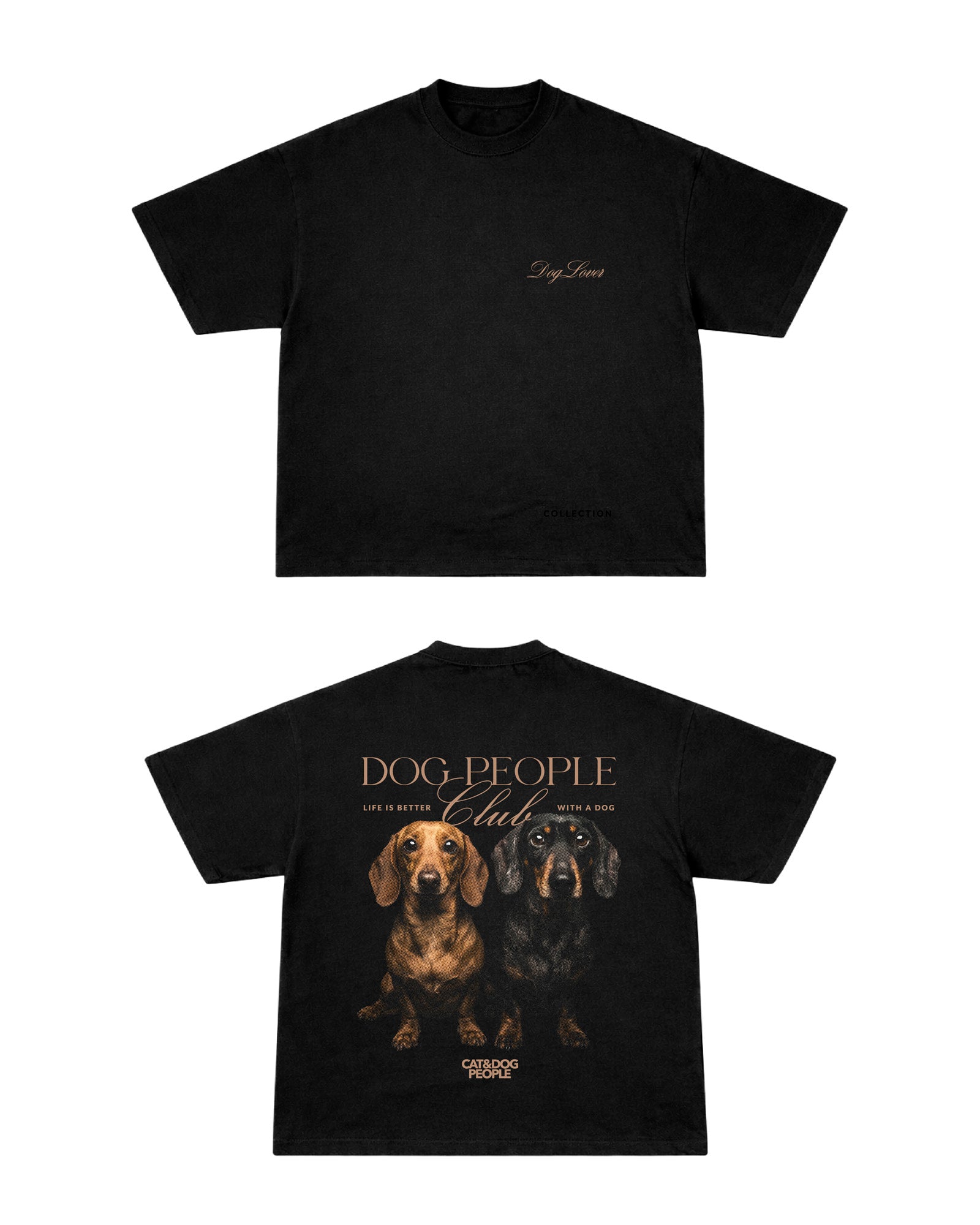 Camiseta Oversized Dachshund