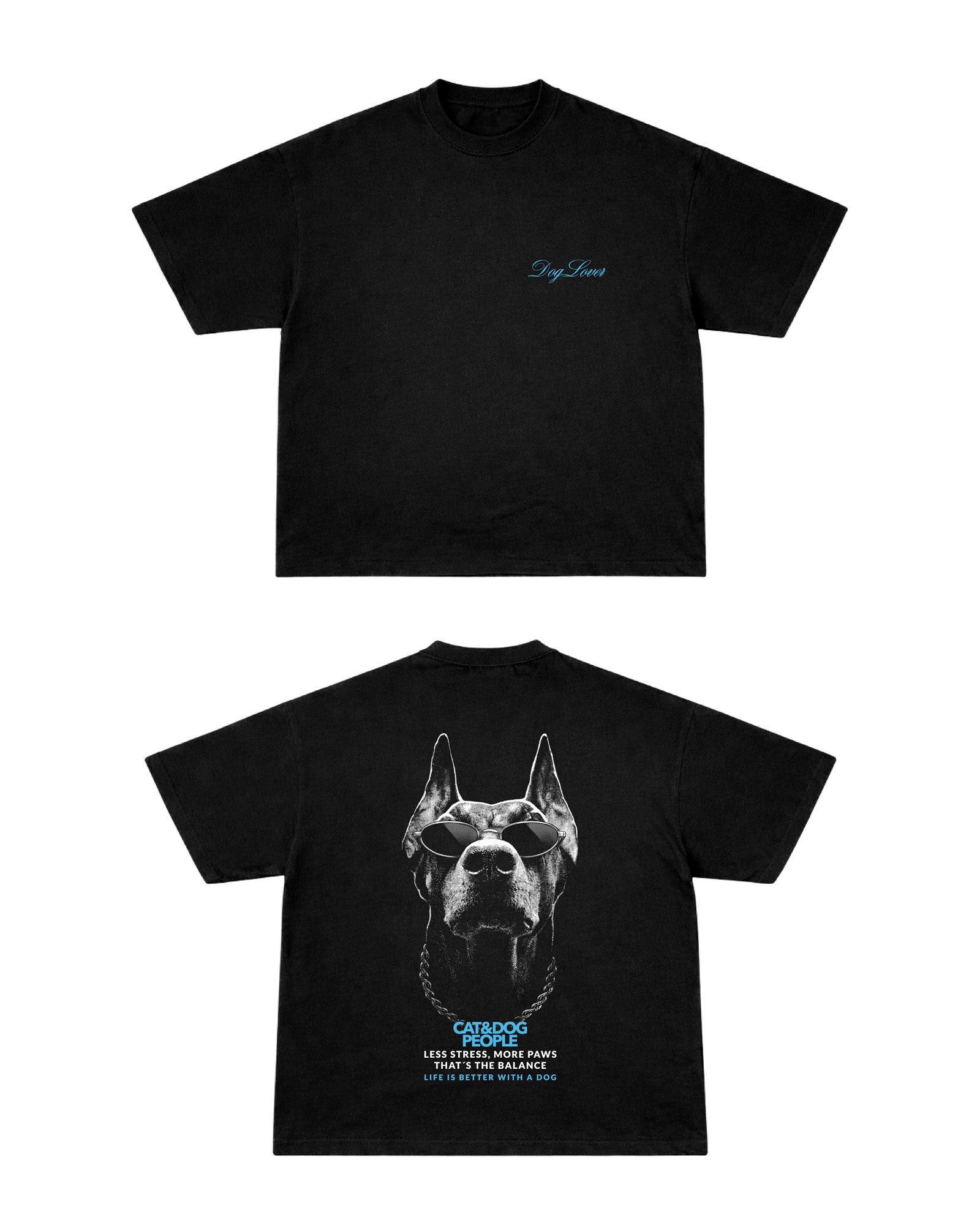 Camiseta Oversized Doberman