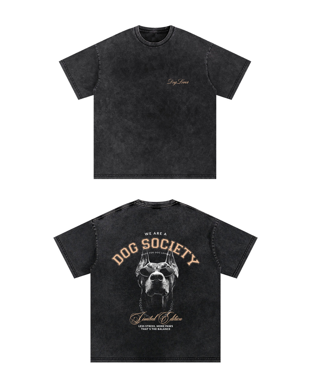 Camiseta Oversized Doberman INDST
