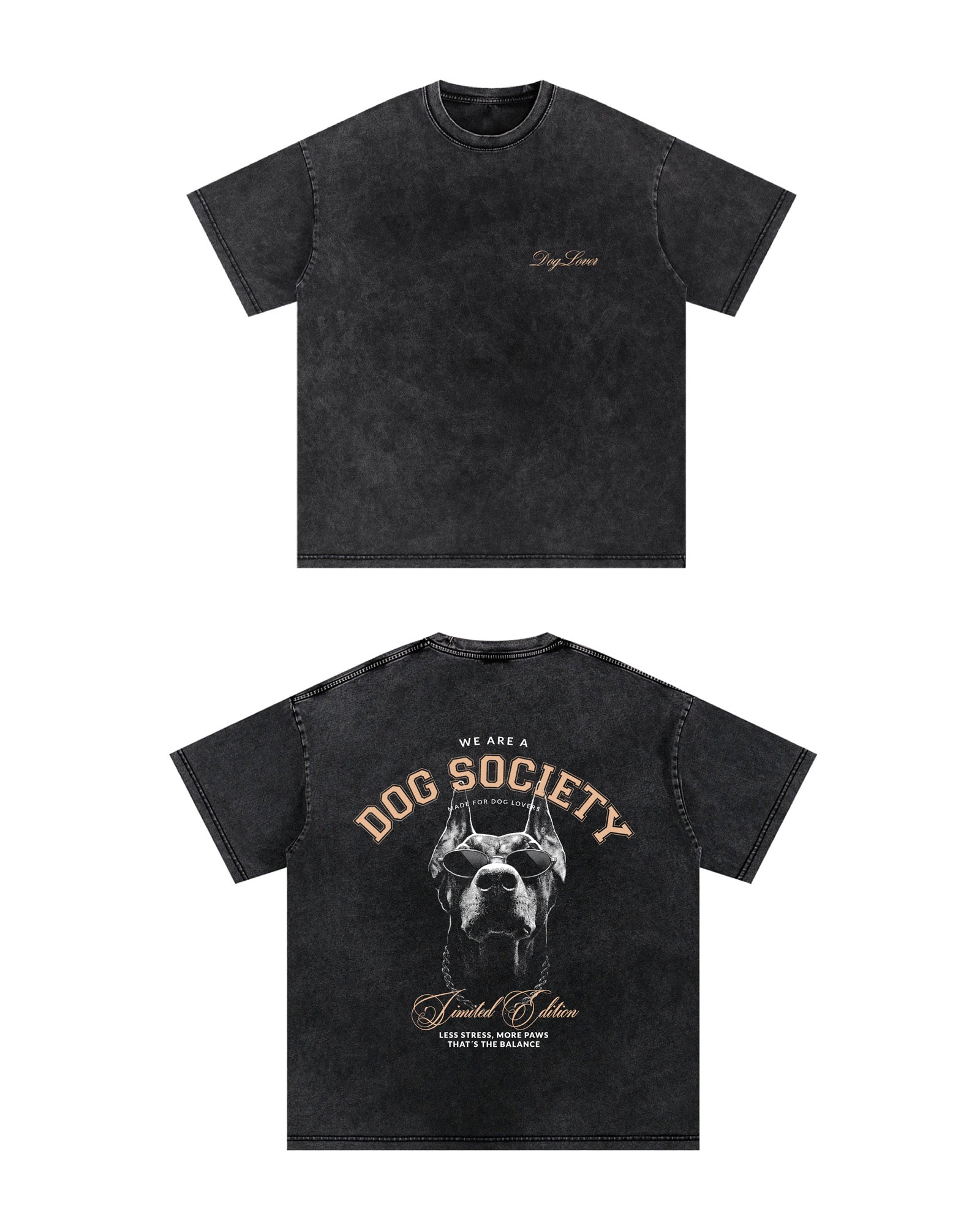 Camiseta Oversized Doberman INDST