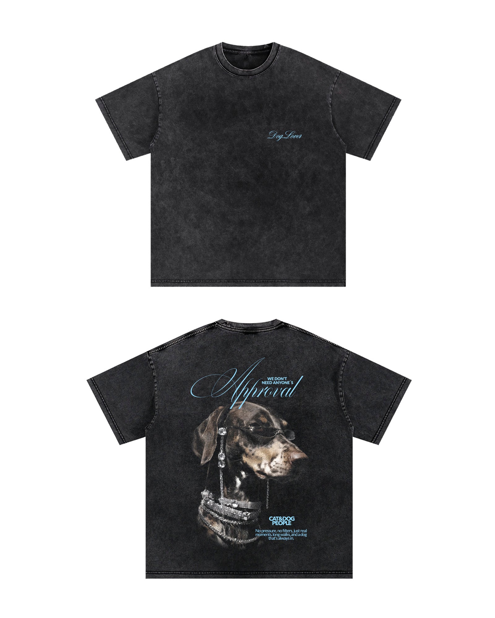 Camiseta Oversized No Approval INDST