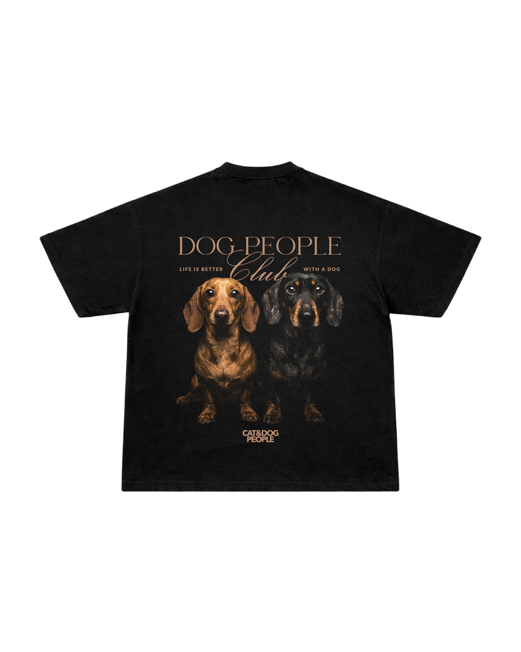 Camiseta Oversized Dachshund