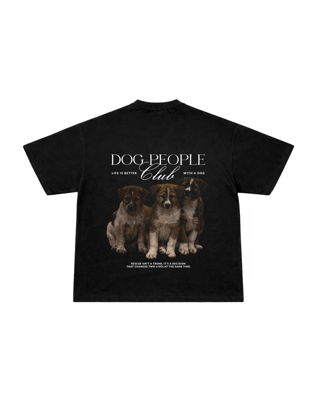 Camiseta Oversized Dog People