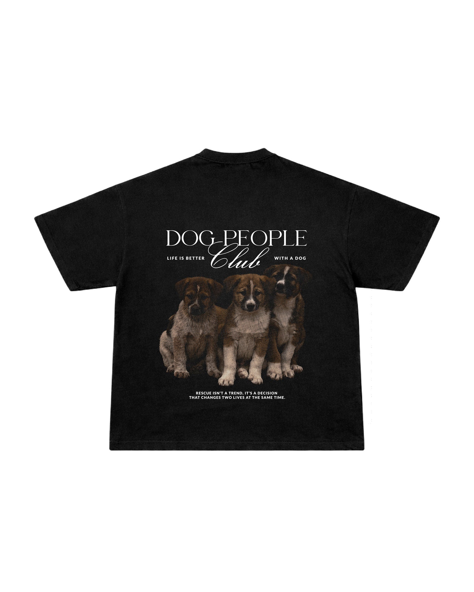Camiseta Oversized Dog People