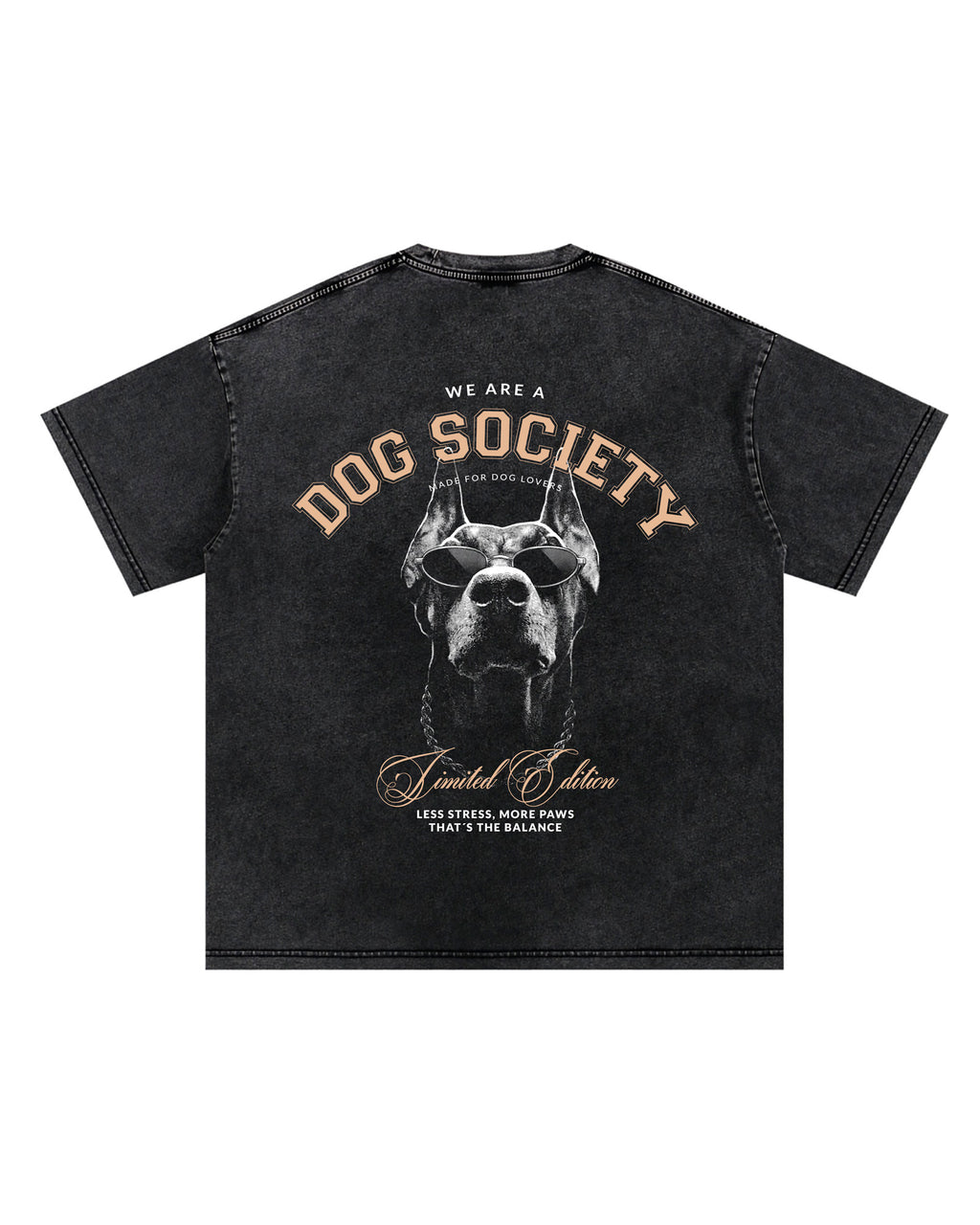 Camiseta Oversized Doberman INDST
