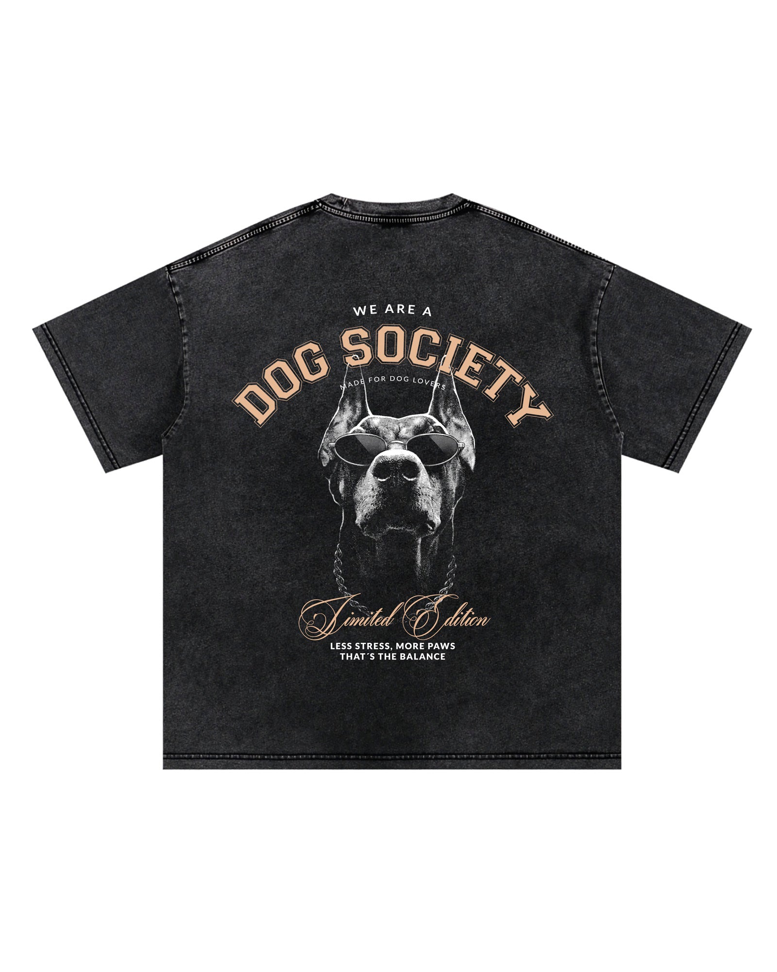 Camiseta Oversized Doberman INDST