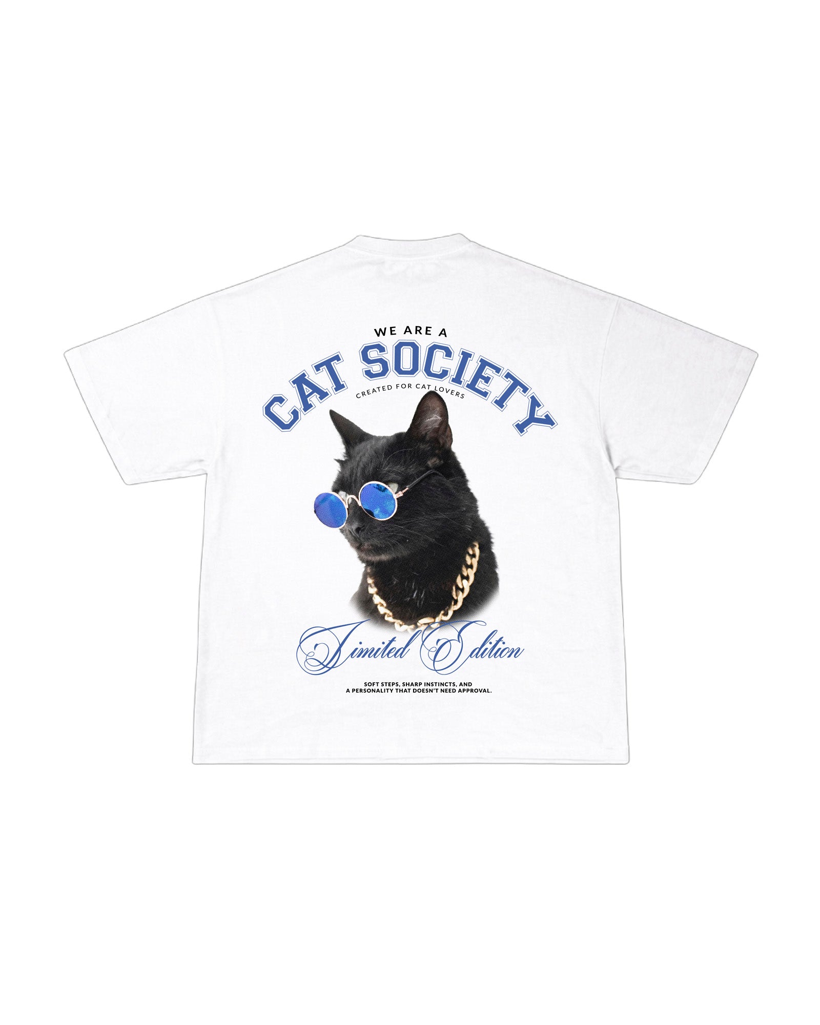 Camiseta Oversized Black Cat