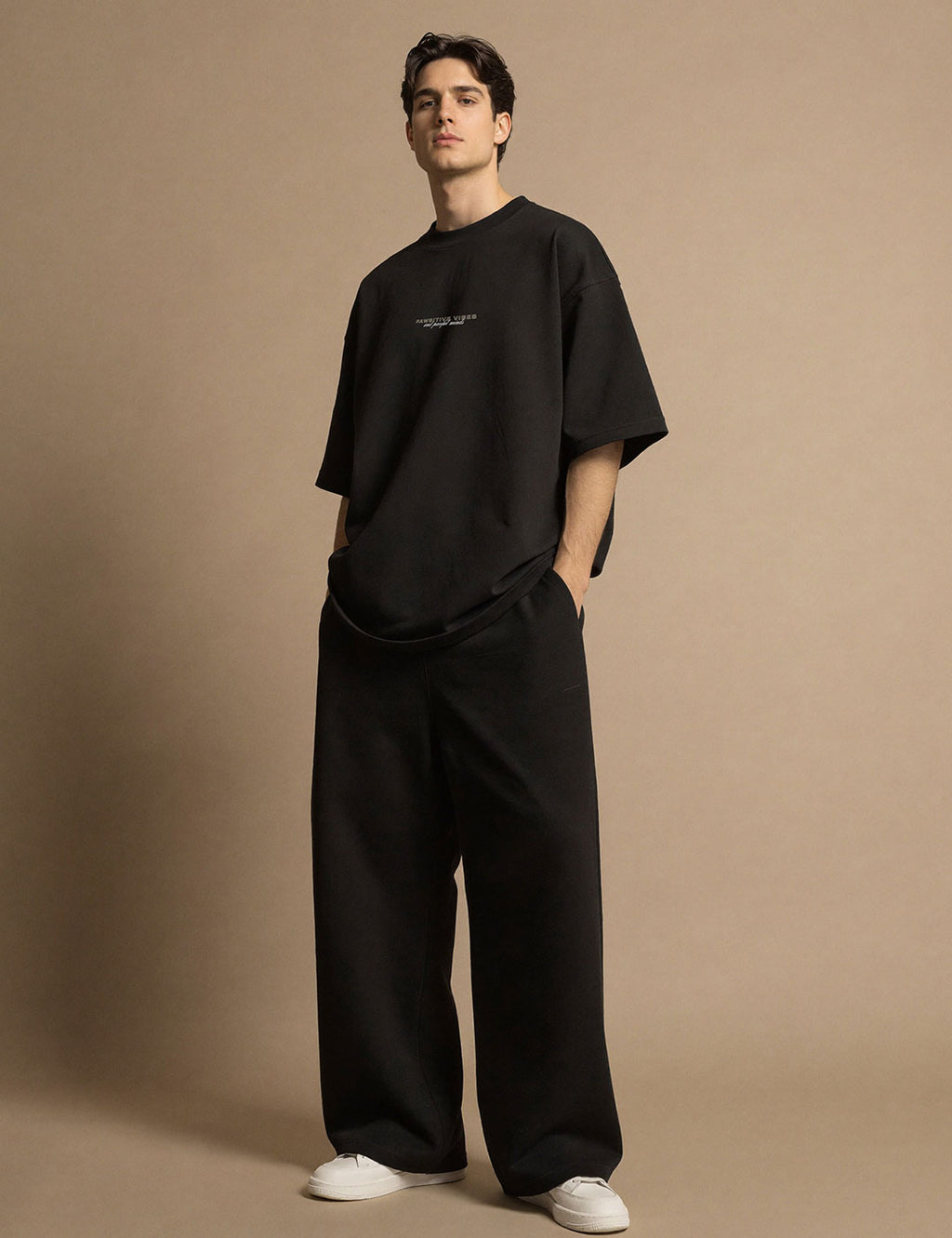 Camiseta Oversized Dachshunds Black