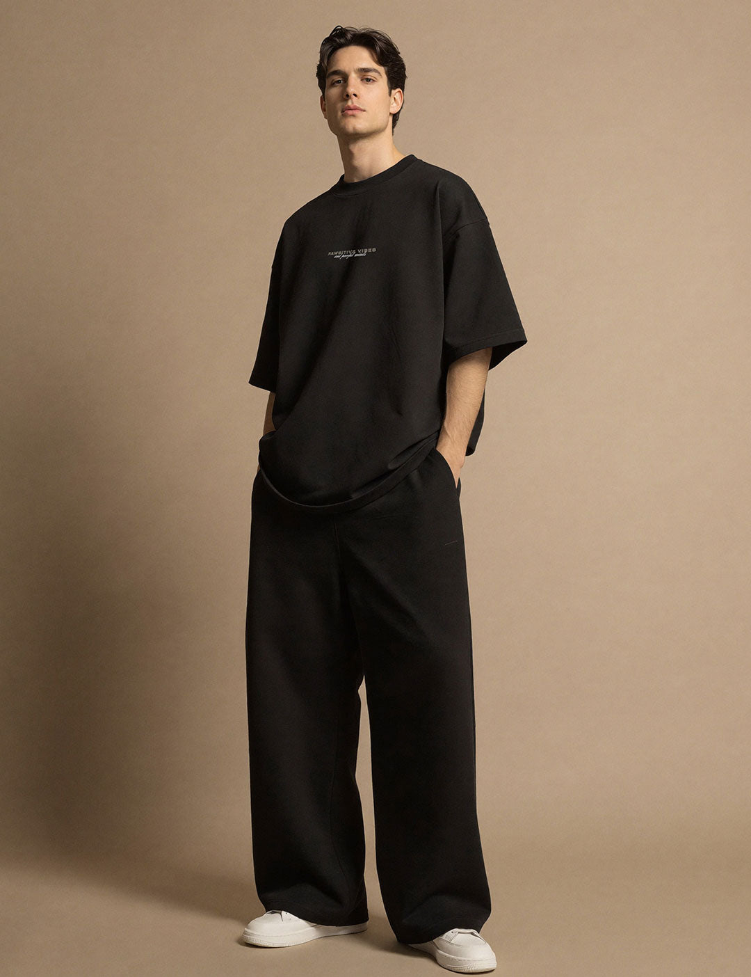 Camiseta Oversized Dachshunds Black