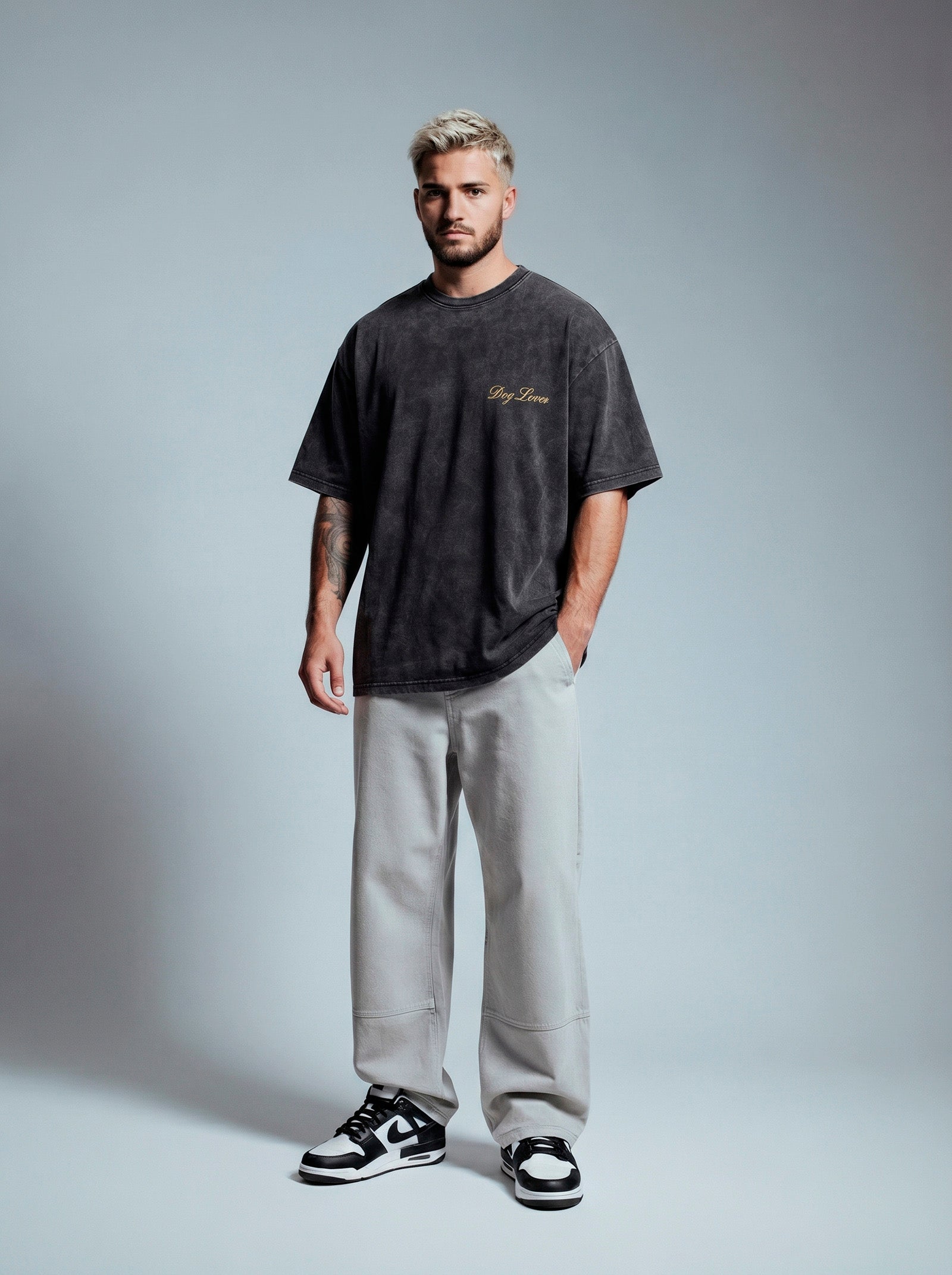 Camiseta Oversized Doberman INDST