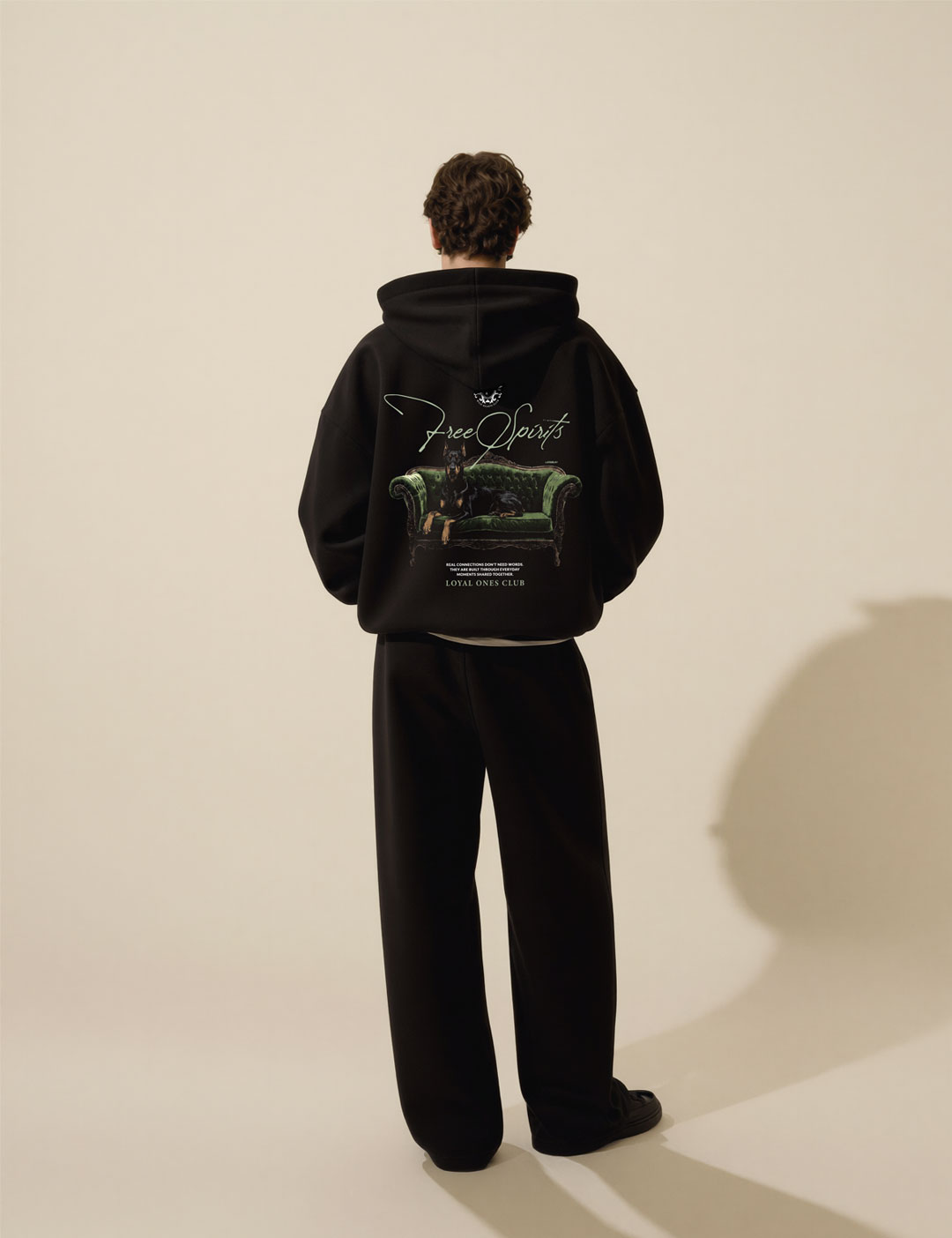 Hoodie Free Spirits Black