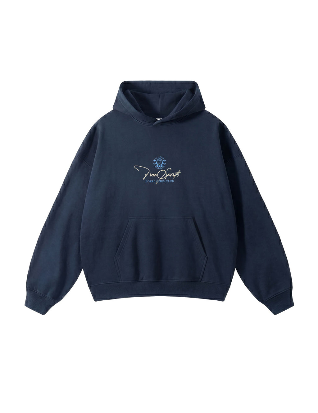 Hoodie Free Spirits Blue