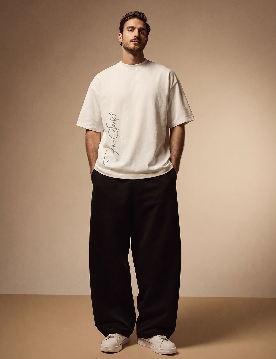 Camiseta Oversized Free Spirits White