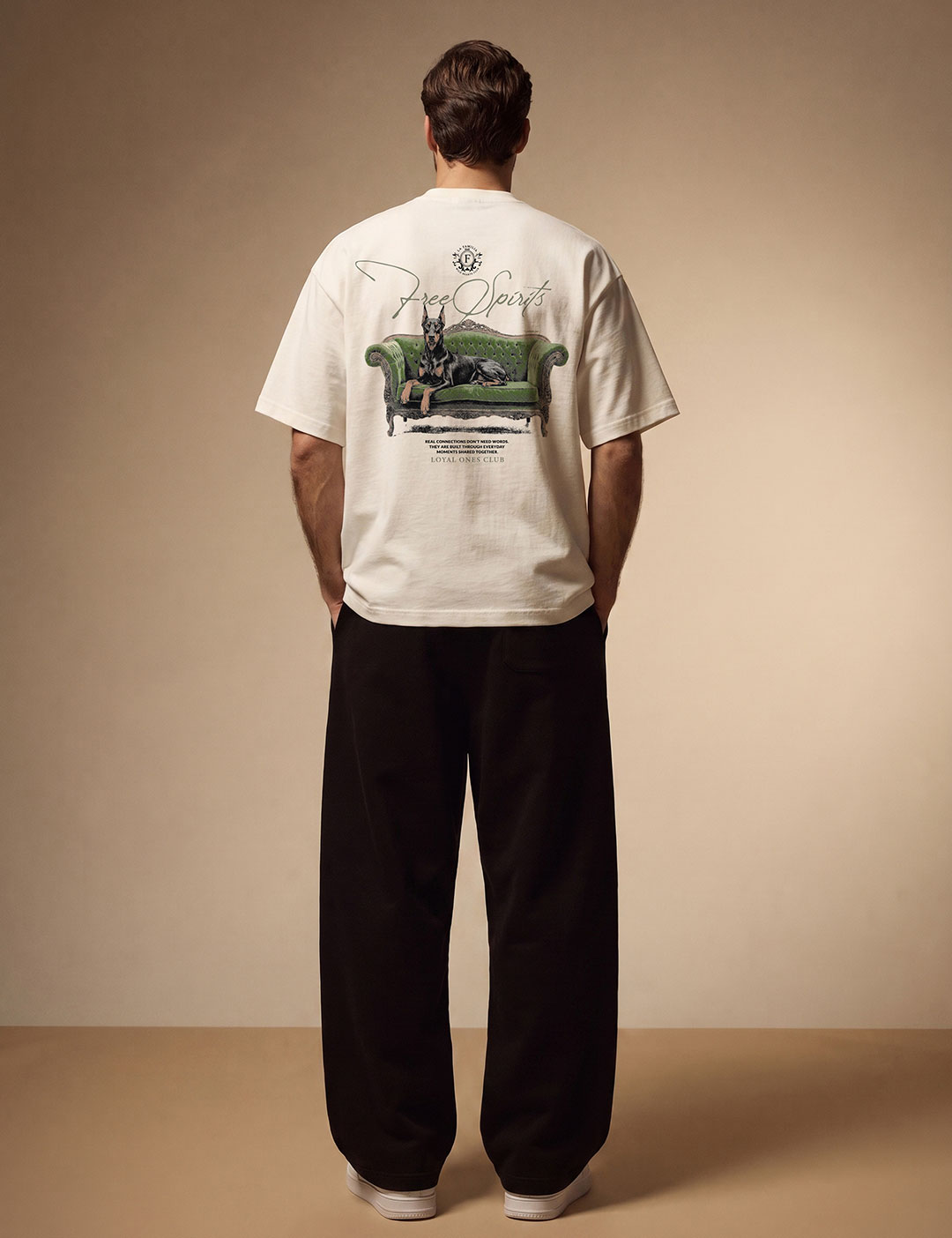 Camiseta Oversized Free Spirits White