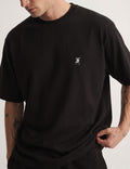 Camiseta Semi-Oversized Basic Black