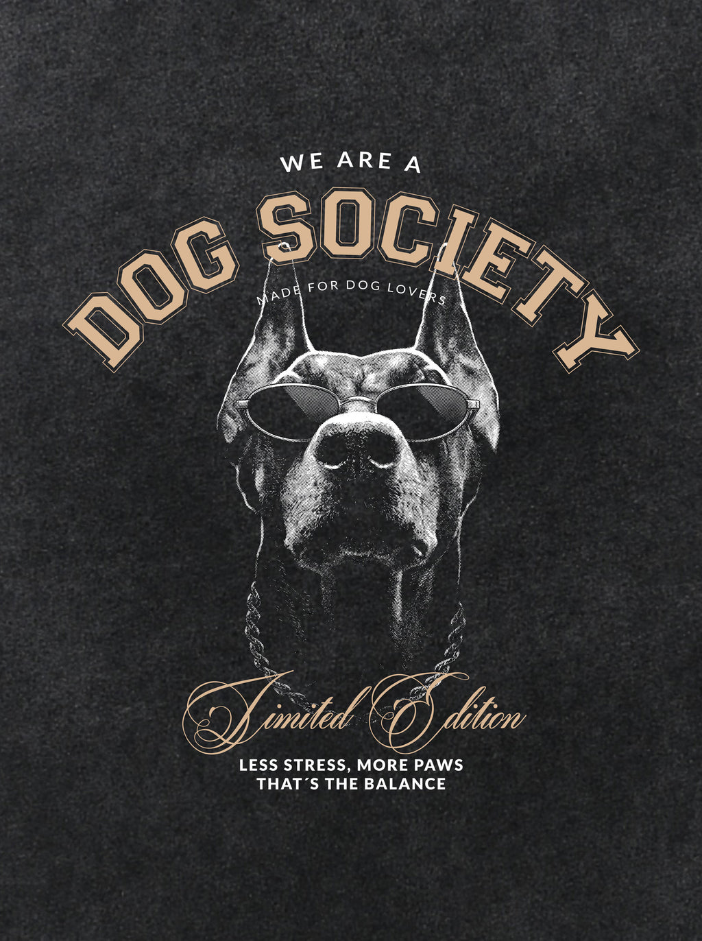 Camiseta Oversized Doberman INDST