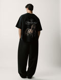 Camiseta Oversized Heart and Soul Black
