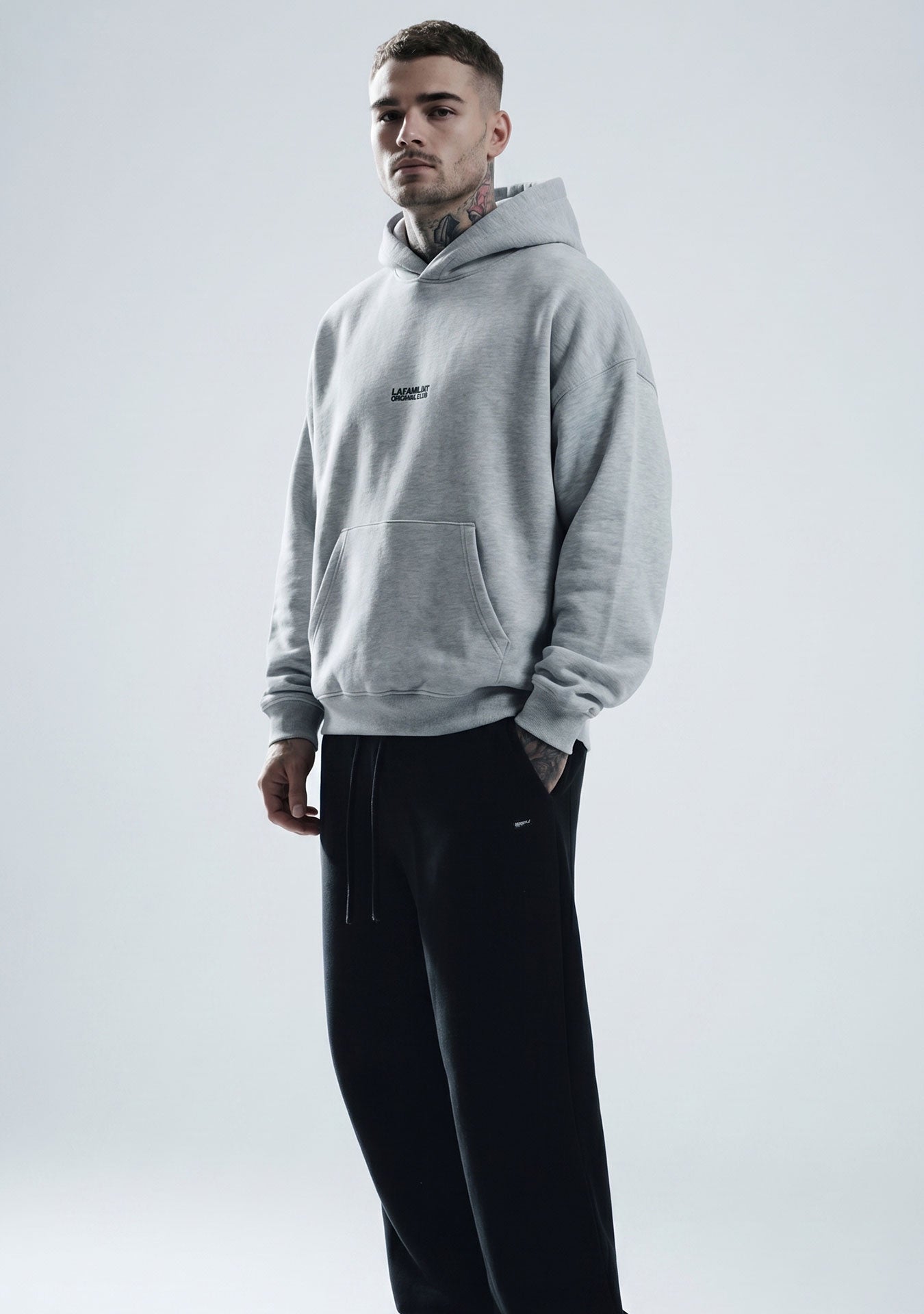 Hoodie Stoney Grey