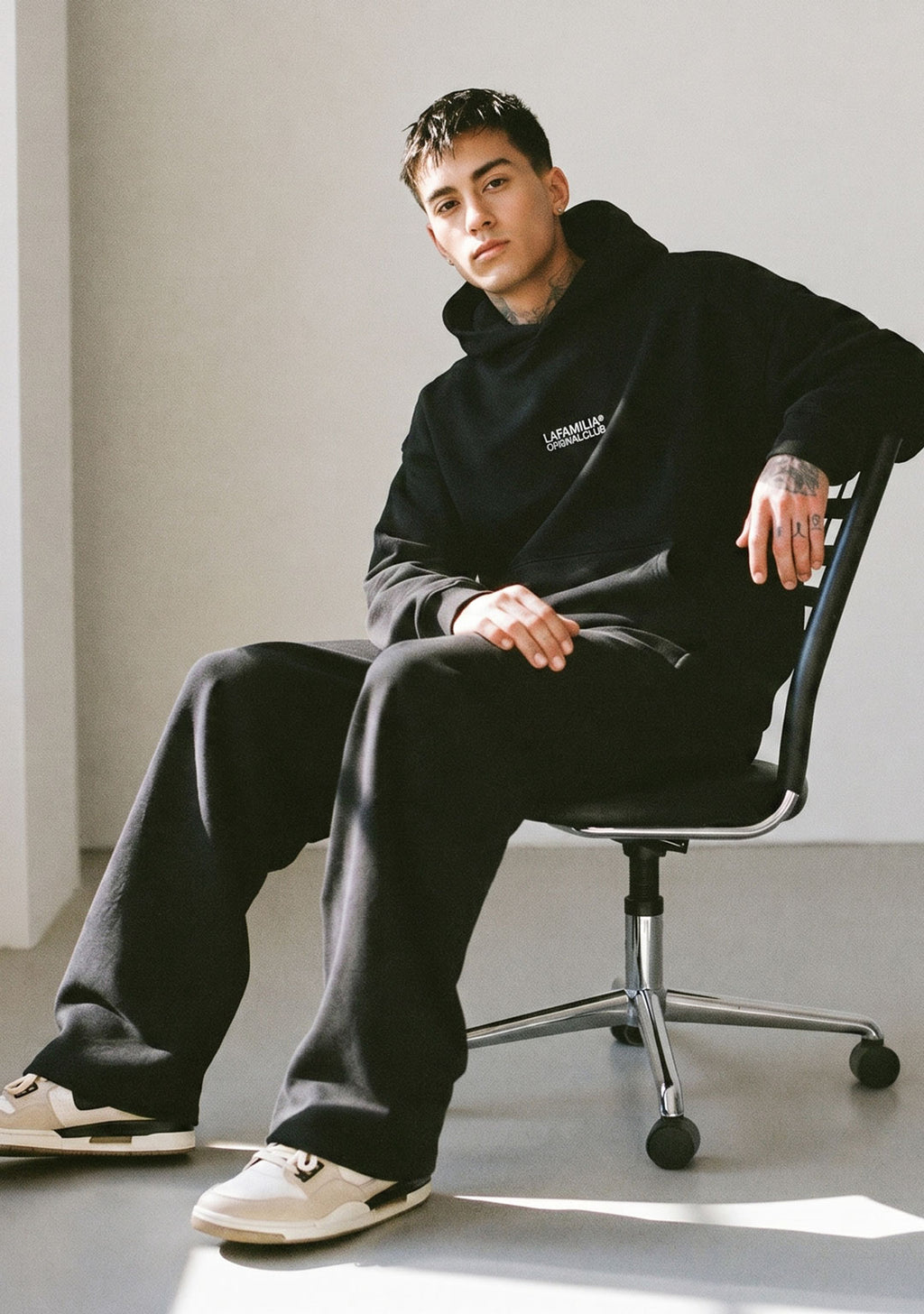 Hoodie Nocturnal Black