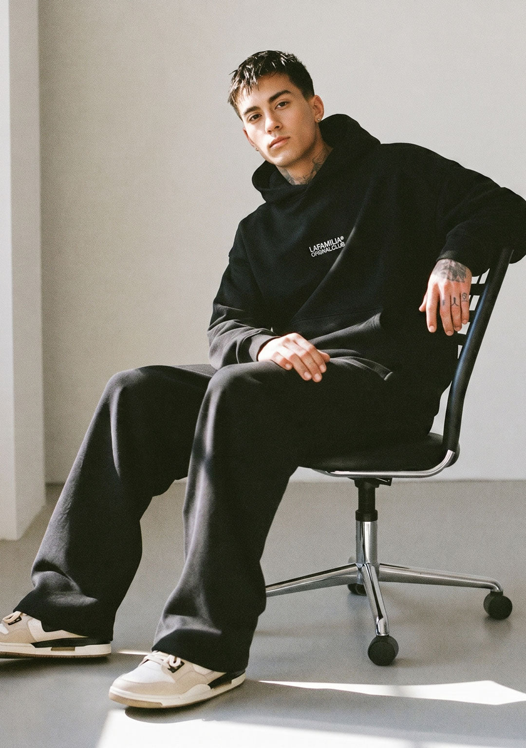 Hoodie Nocturnal Black