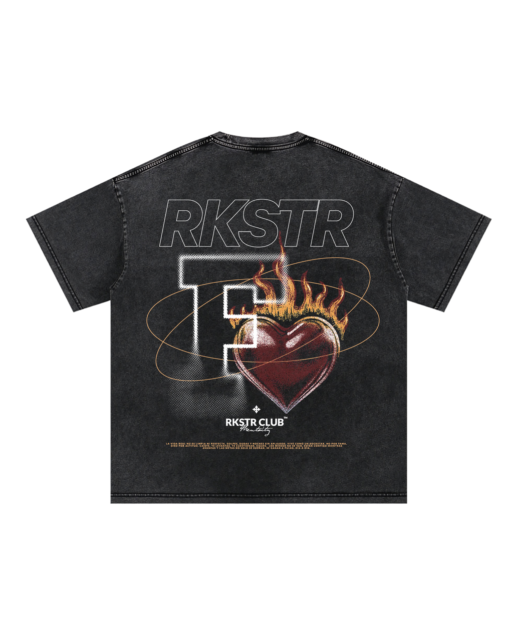 Camiseta Oversized Heartbeat Industry