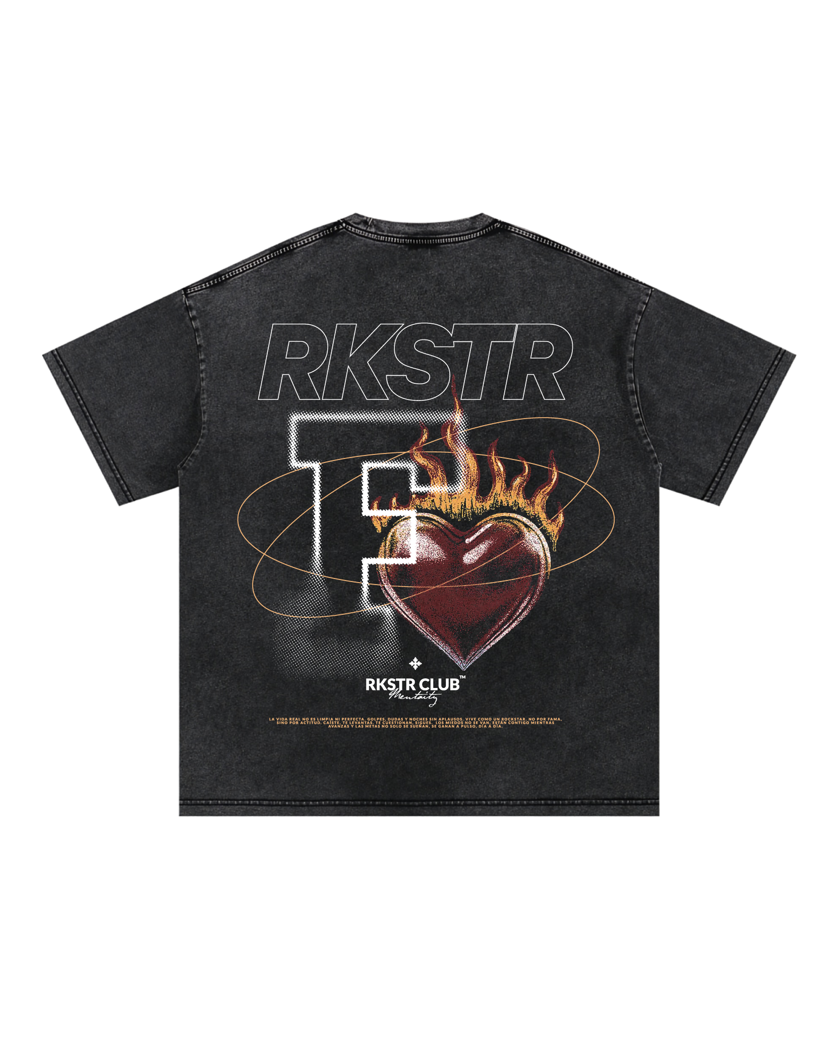 Camiseta Oversized Heartbeat Industry