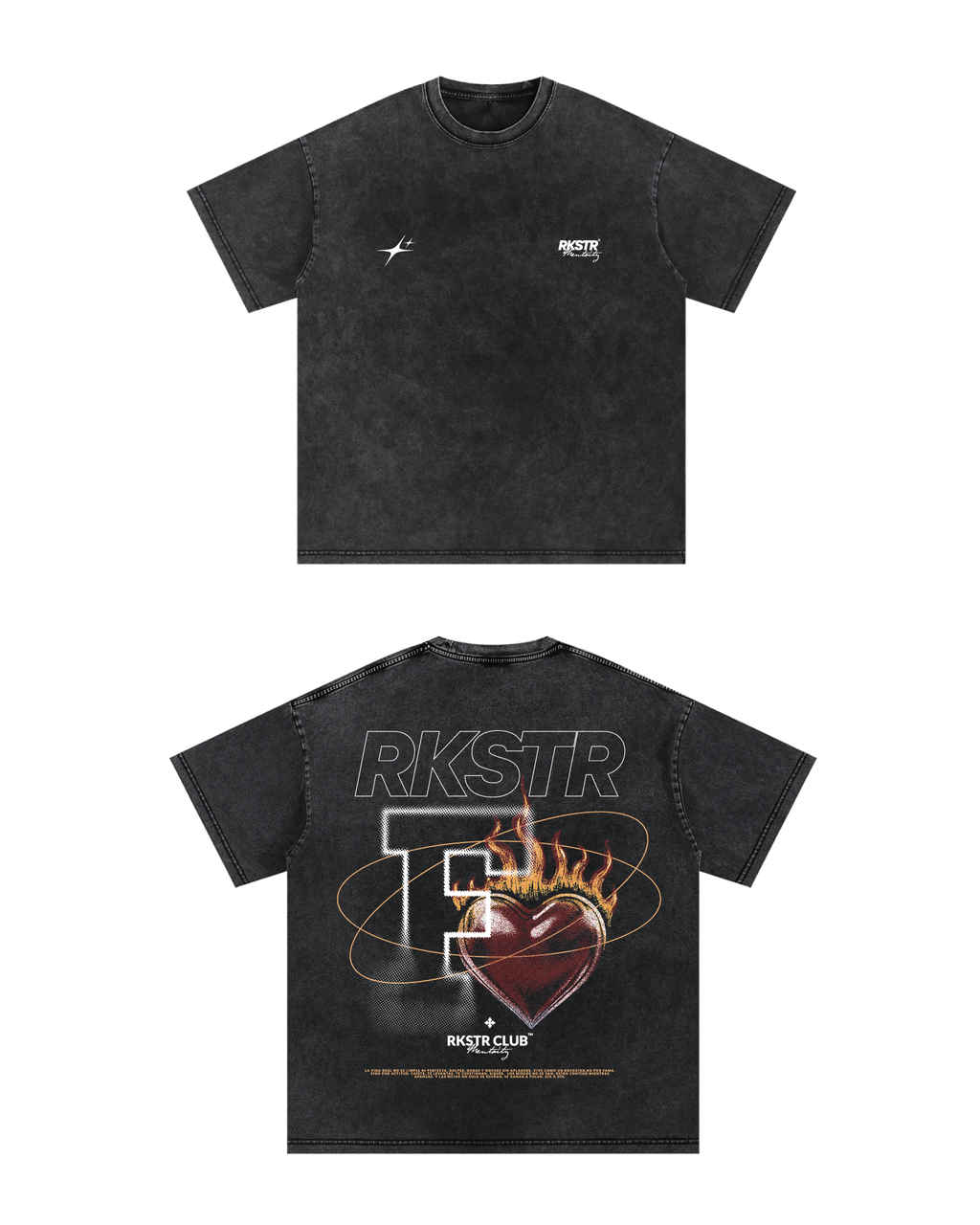Camiseta Oversized Heartbeat Industry