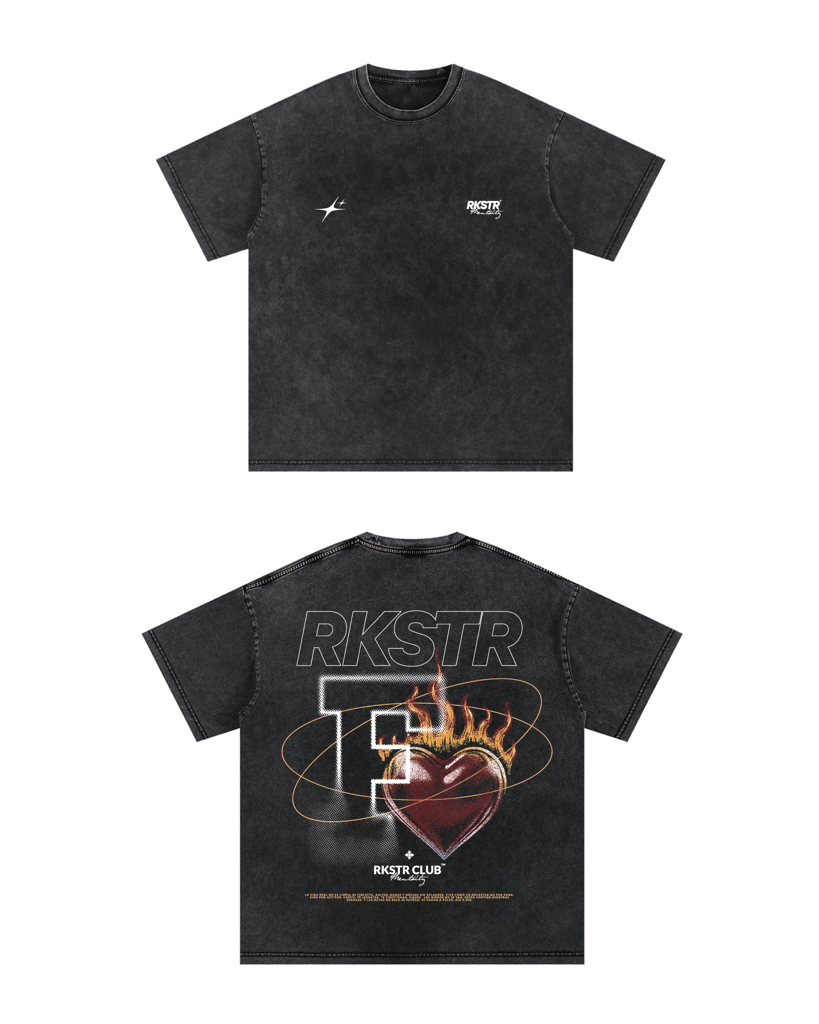 Camiseta Oversized Heartbeat Industry