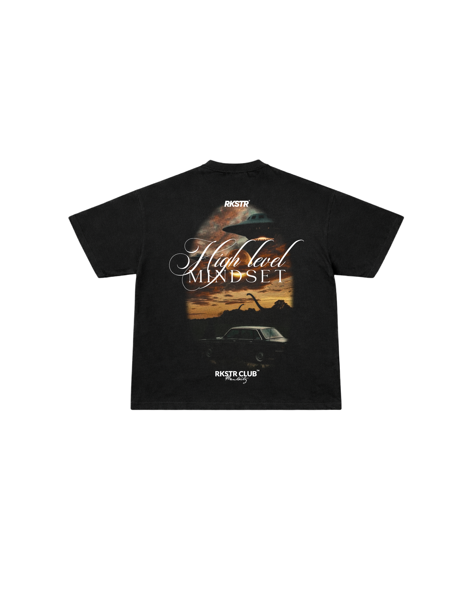 Camiseta Oversized High Level Mindset Black