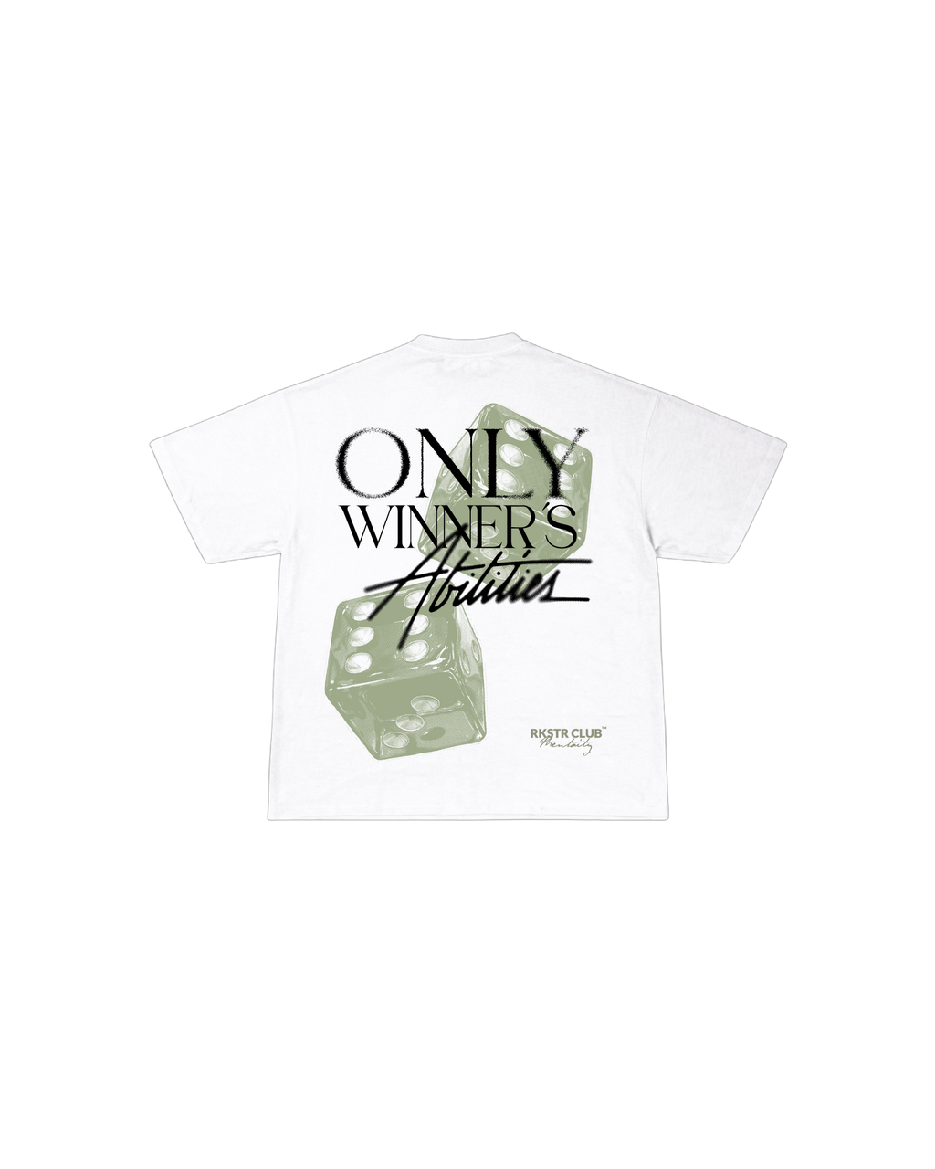 Camiseta Oversized Only Winners White