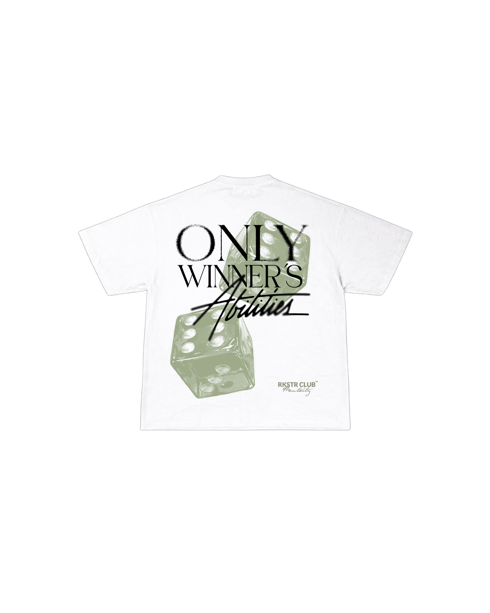 Camiseta Oversized Only Winners White
