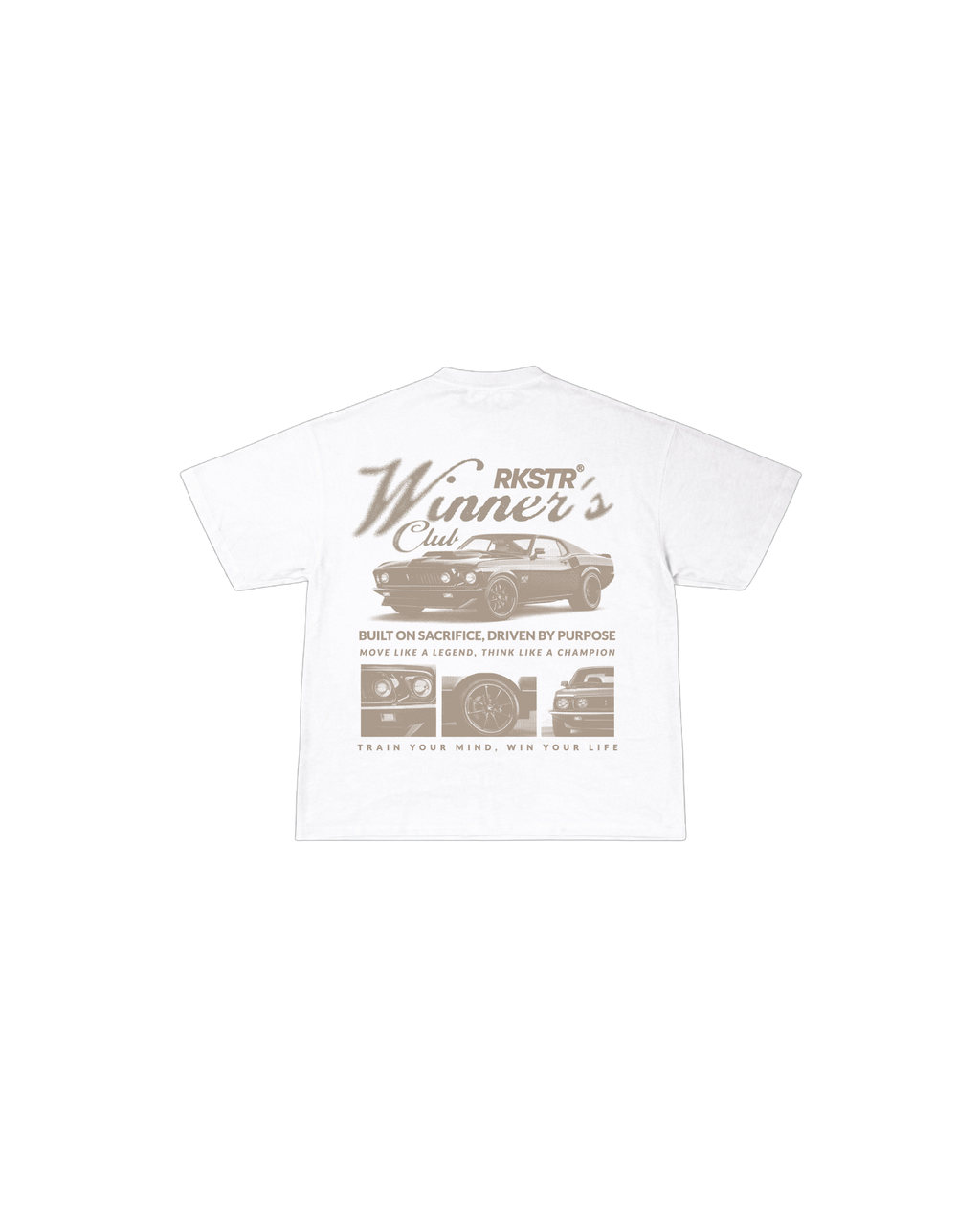 Camiseta Oversized Winners Club White