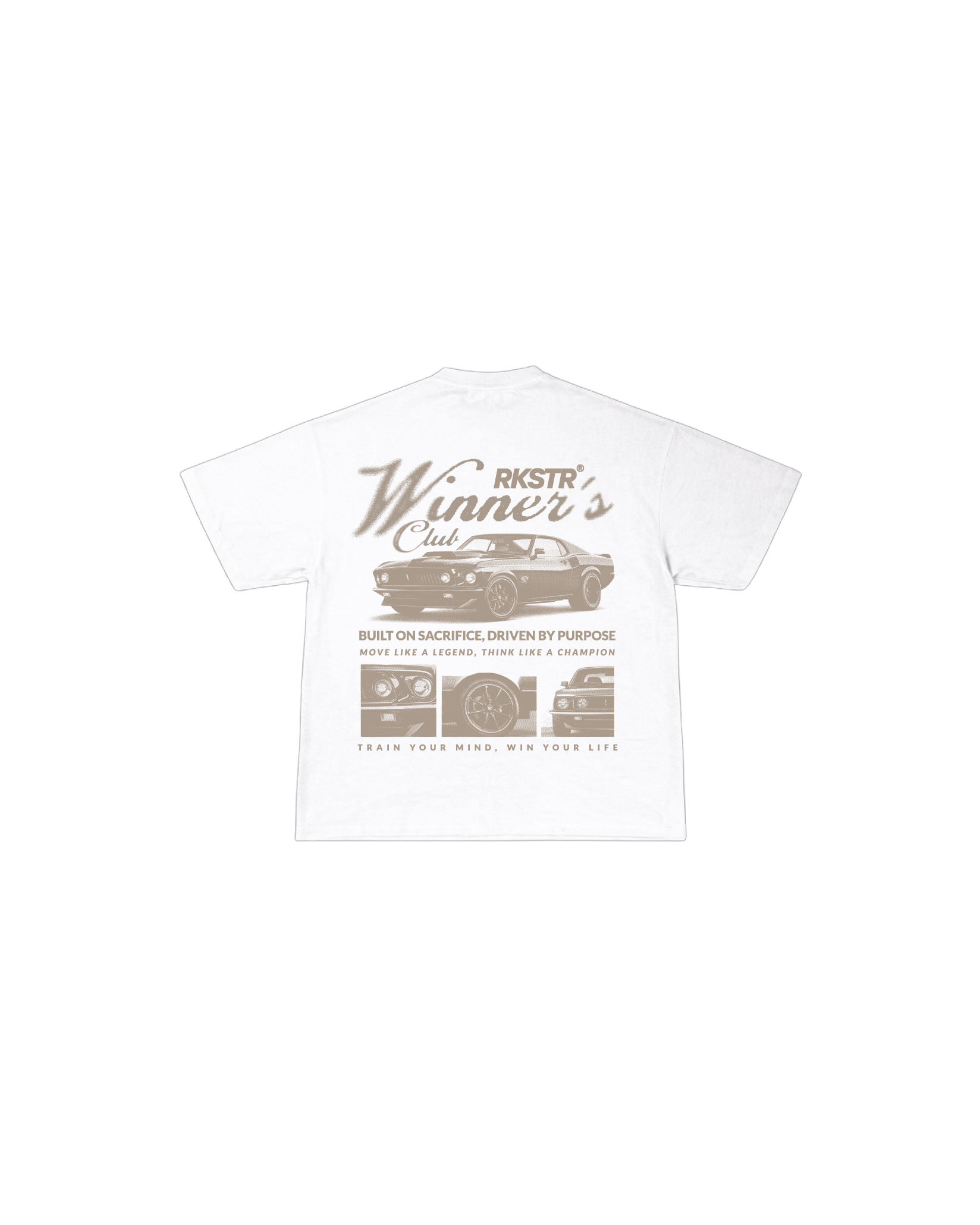 Camiseta Oversized Winners Club White