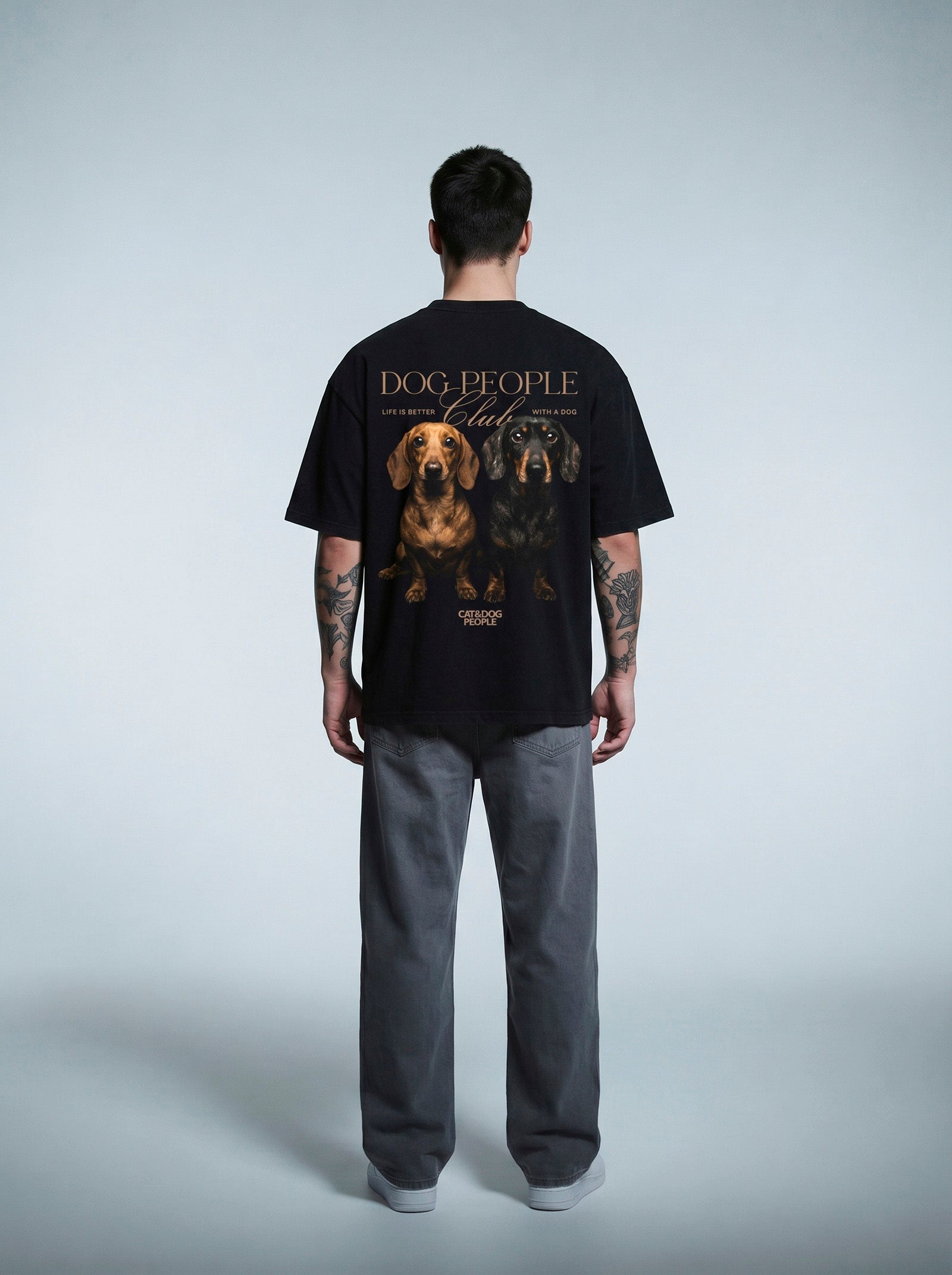 Camiseta Oversized Dachshund