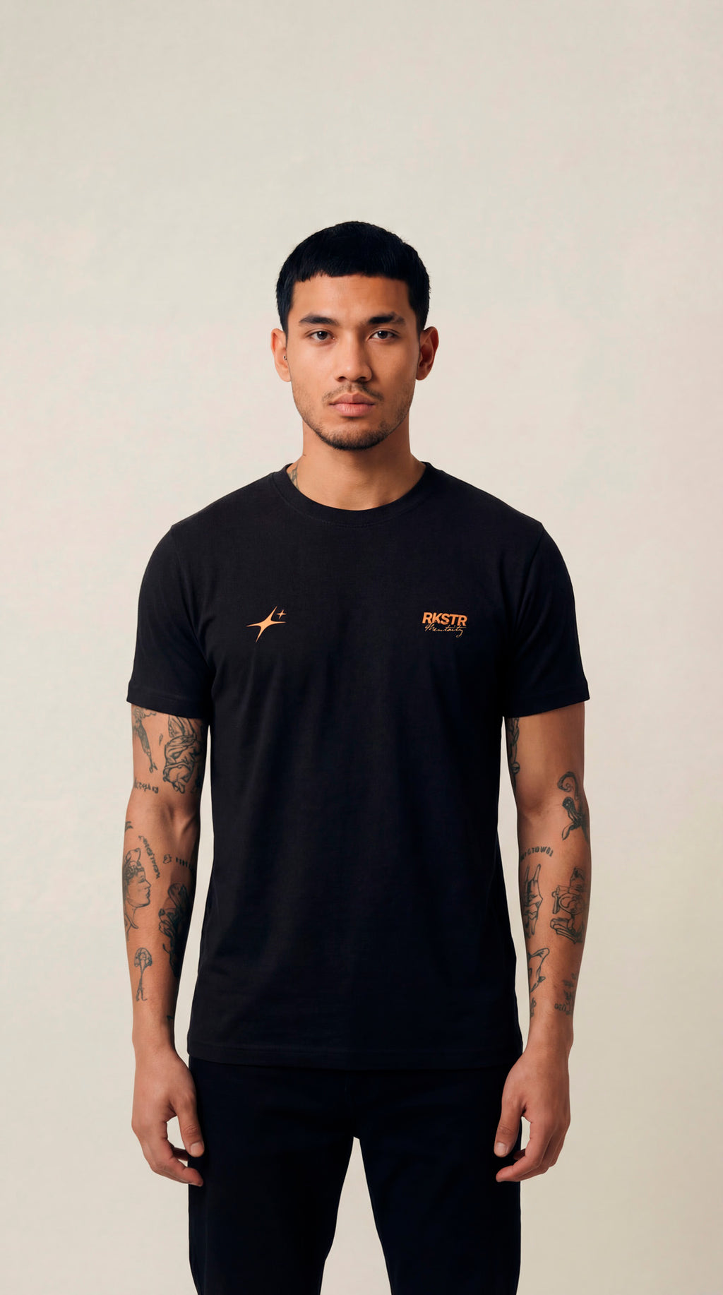Camiseta Regular Fit High Level Mindset Black