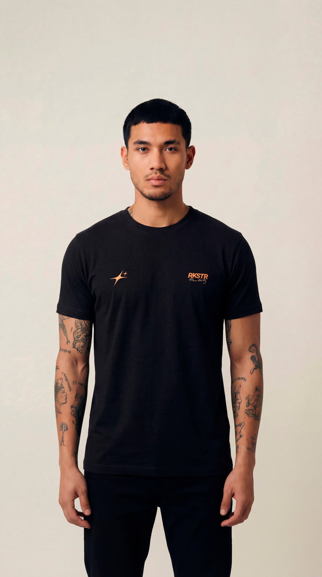 Camiseta Regular Fit High Level Mindset Black