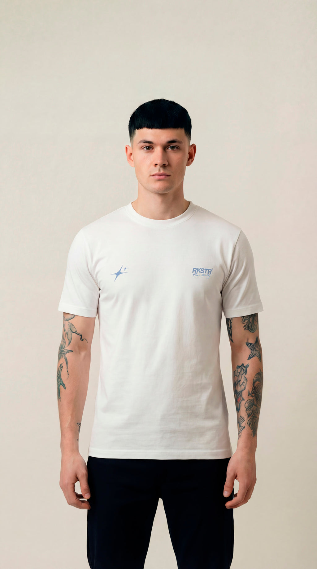 Camiseta Regular Fit Overtype The Old You White