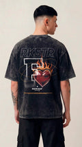 Camiseta Oversized Heartbeat Industry