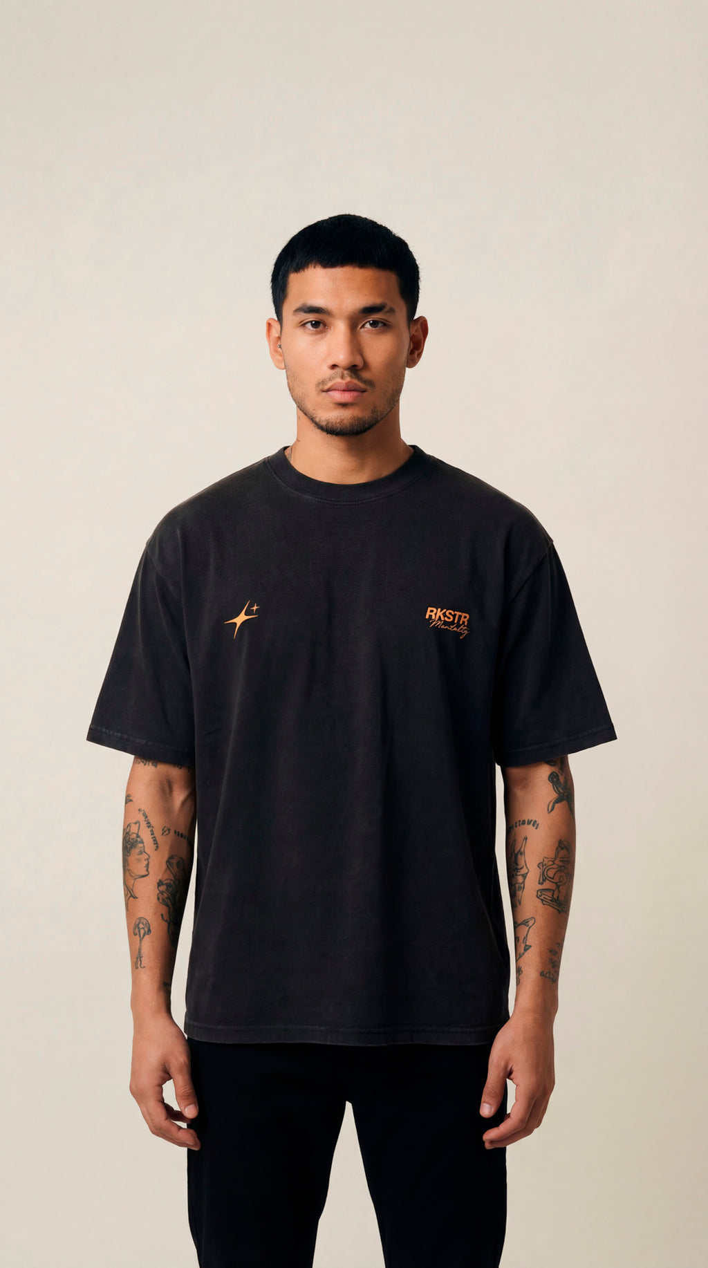 Camiseta Oversized High Level Mindset Black