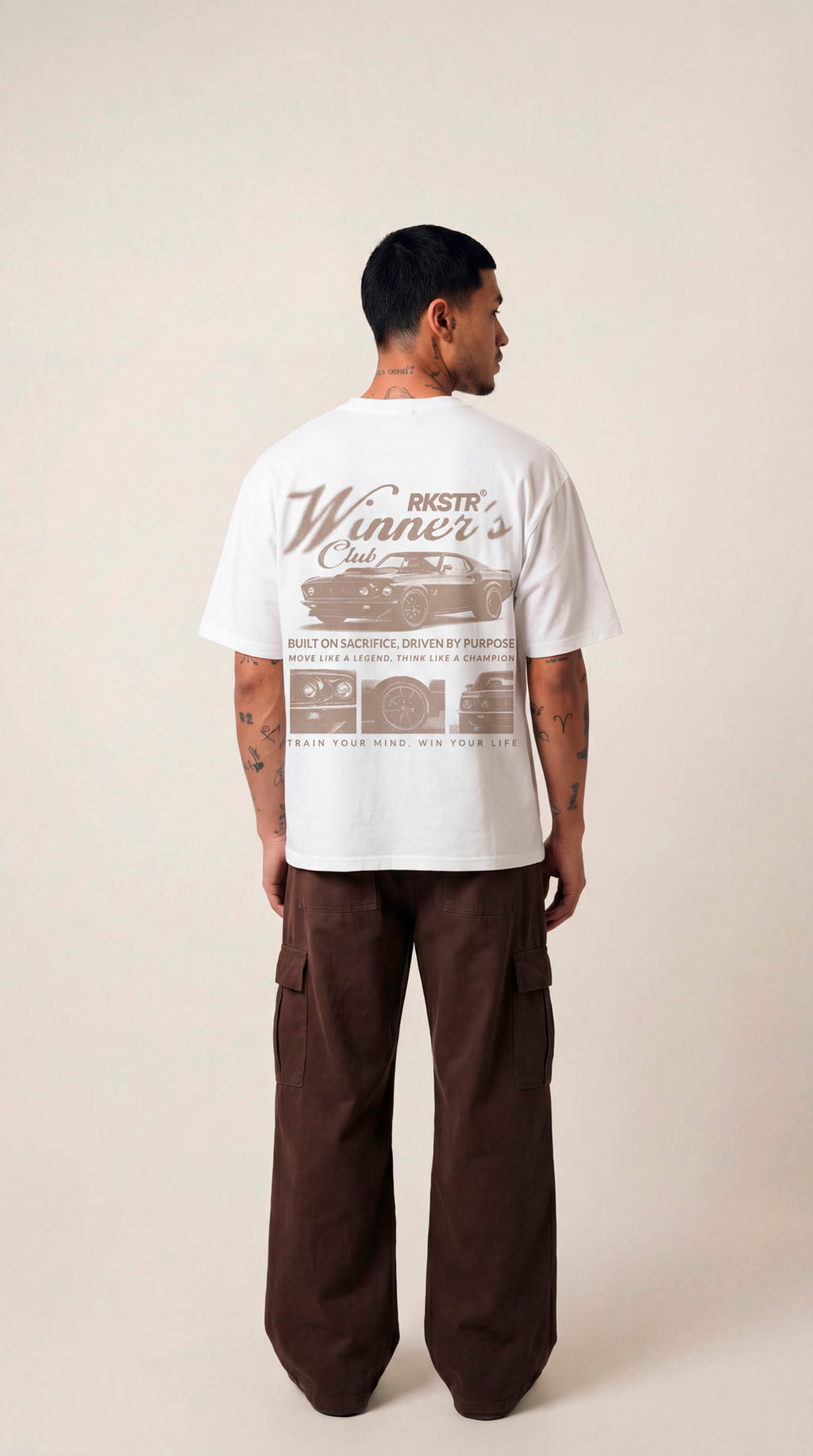 Camiseta Oversized Winners Club White
