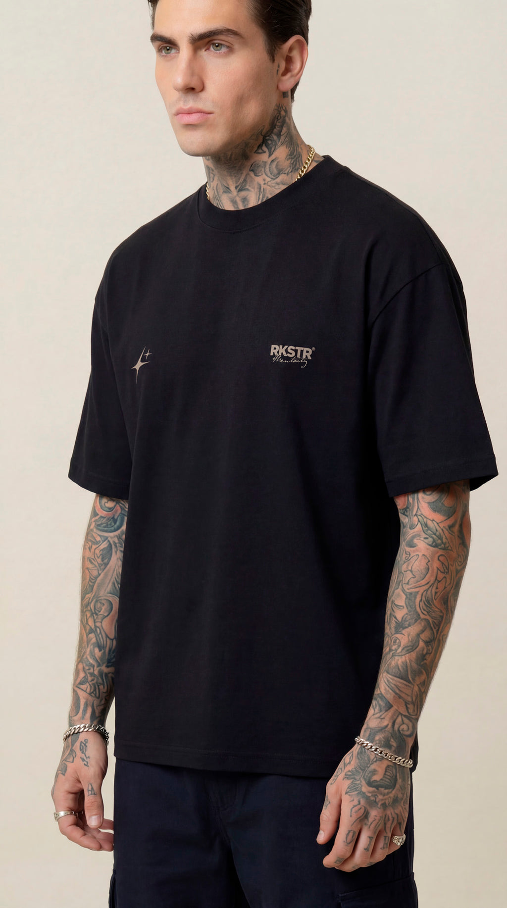 Camiseta Oversized Winners Club Black