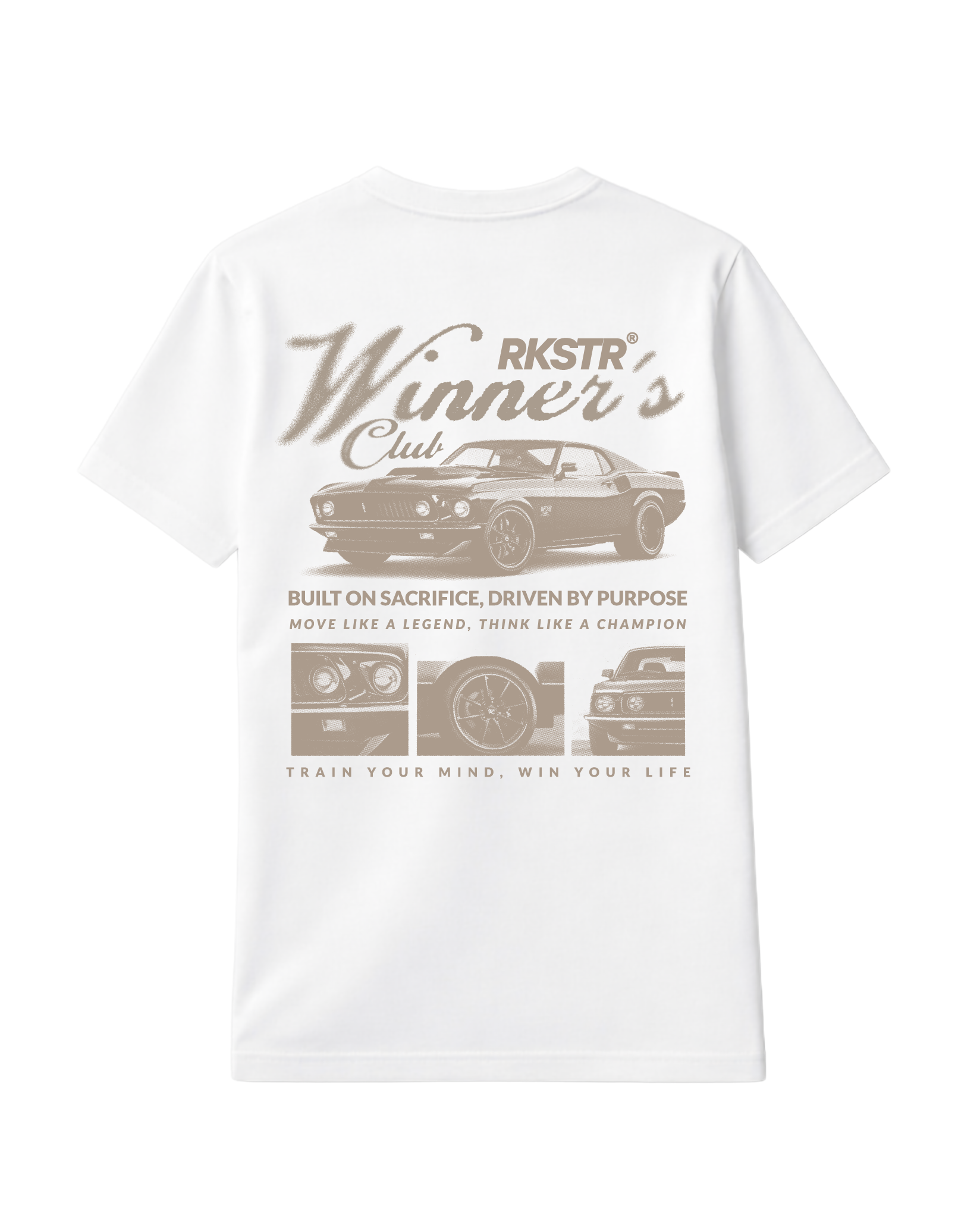 Camiseta Regular Fit Winners Club White