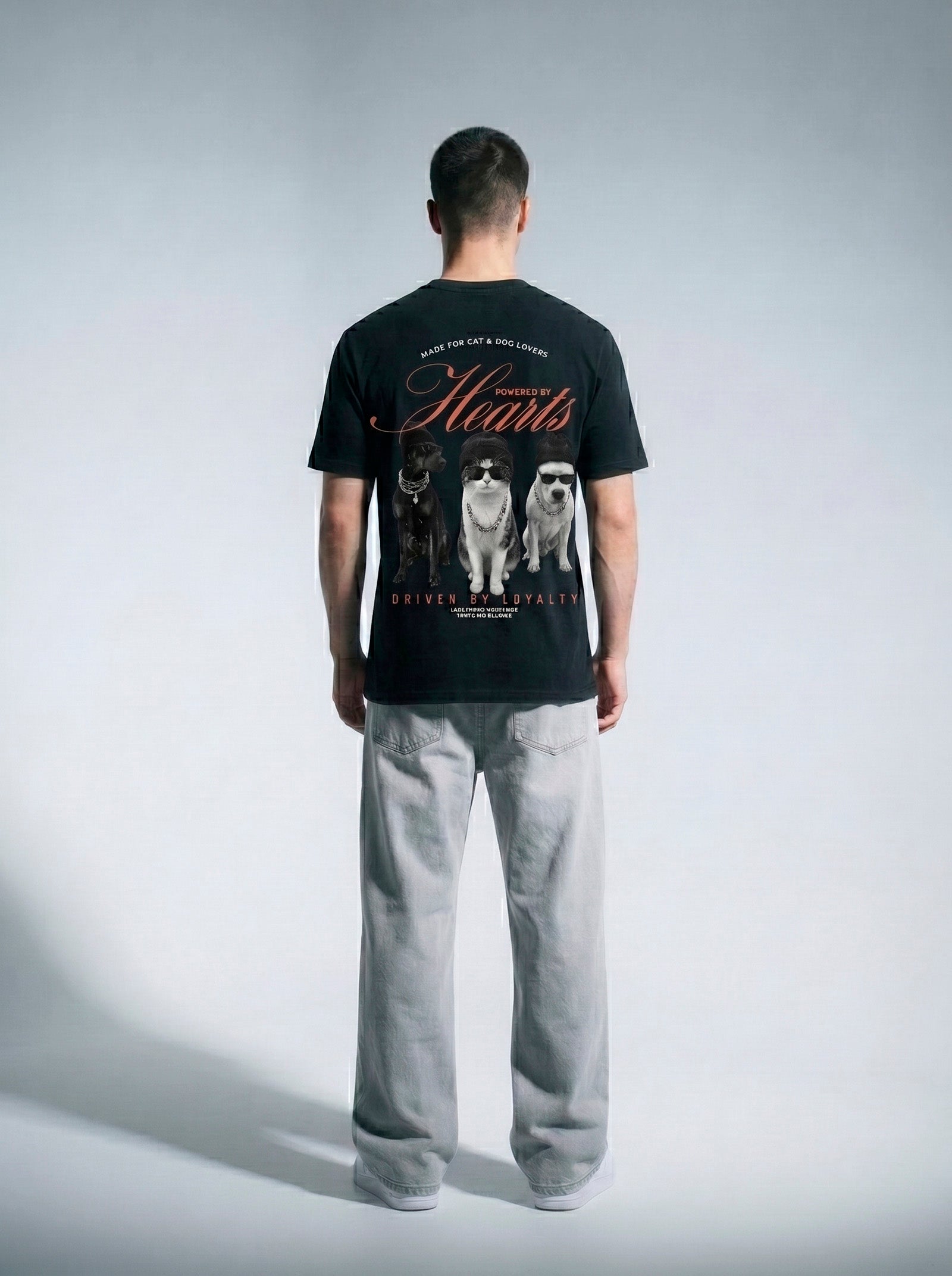 Camiseta Regular Fit Hearts