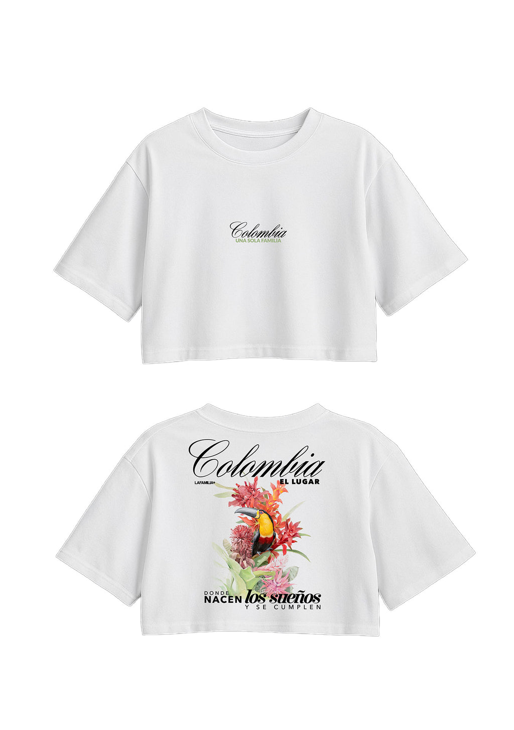 C-Top Colombia Una Sola Familia White