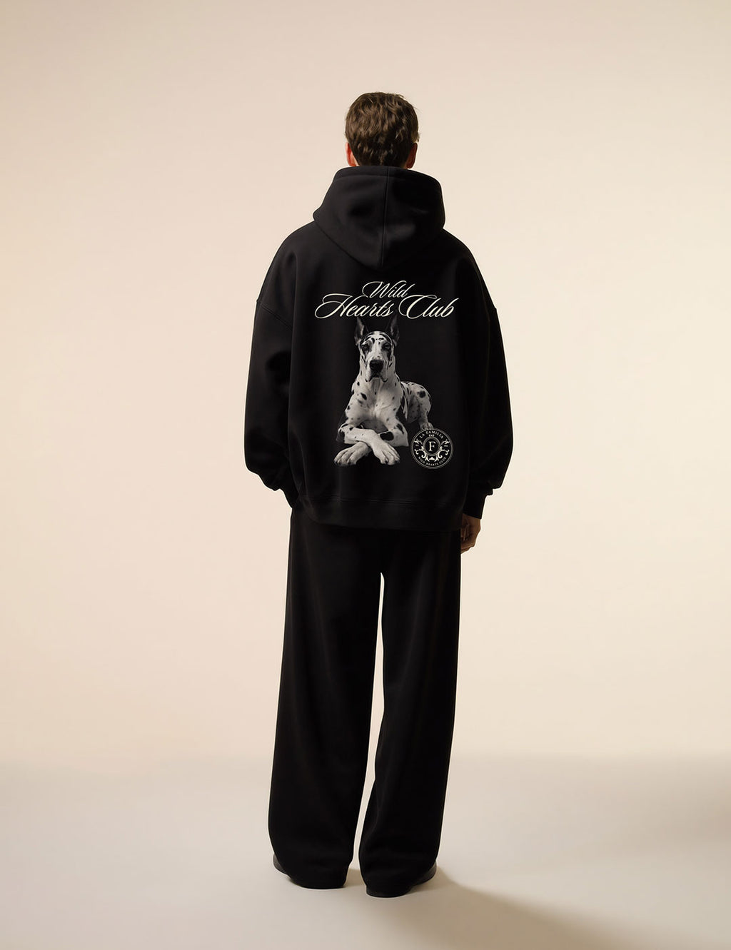 Hoodie Wild Hearts Black