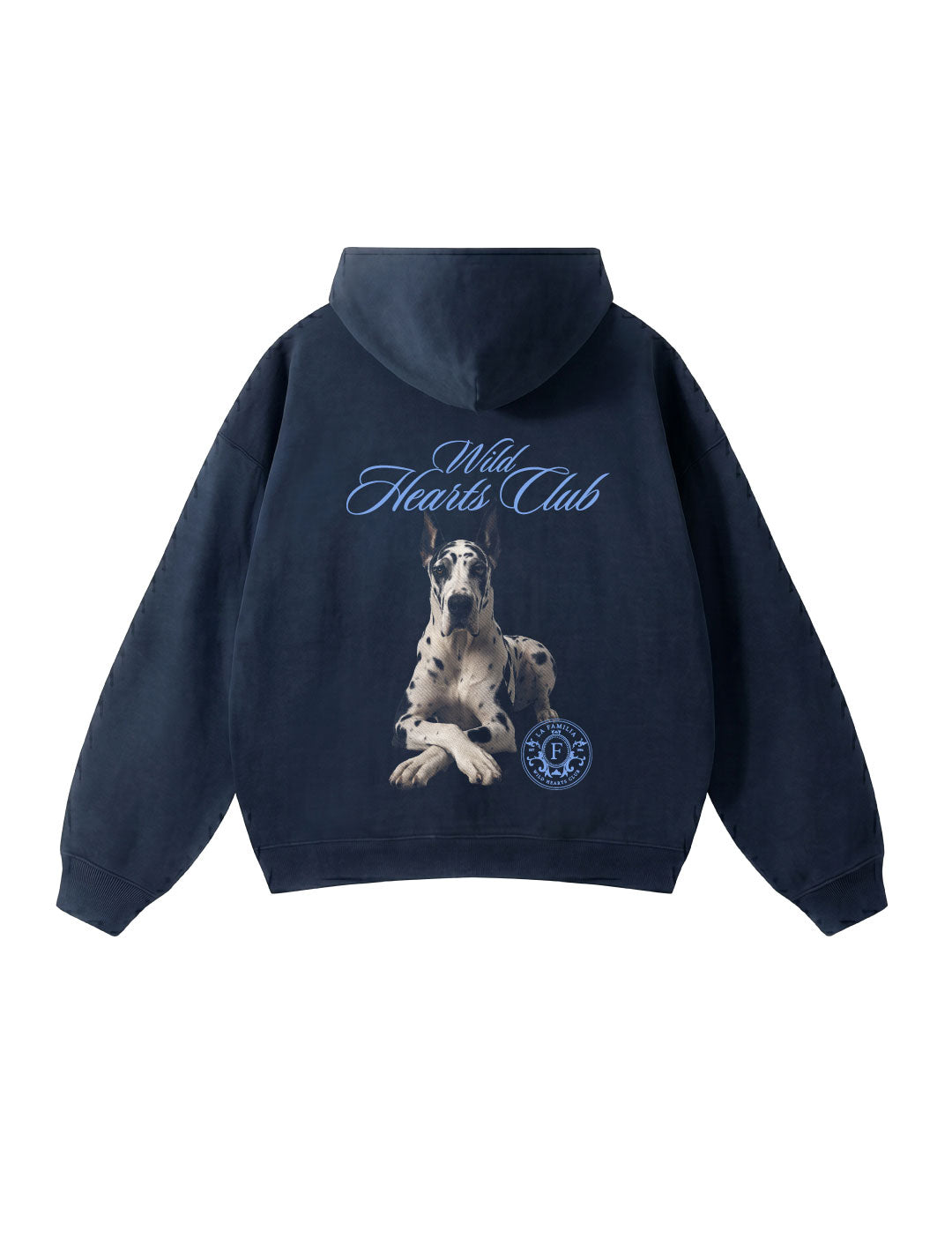 Hoodie Wild Hearts Blue