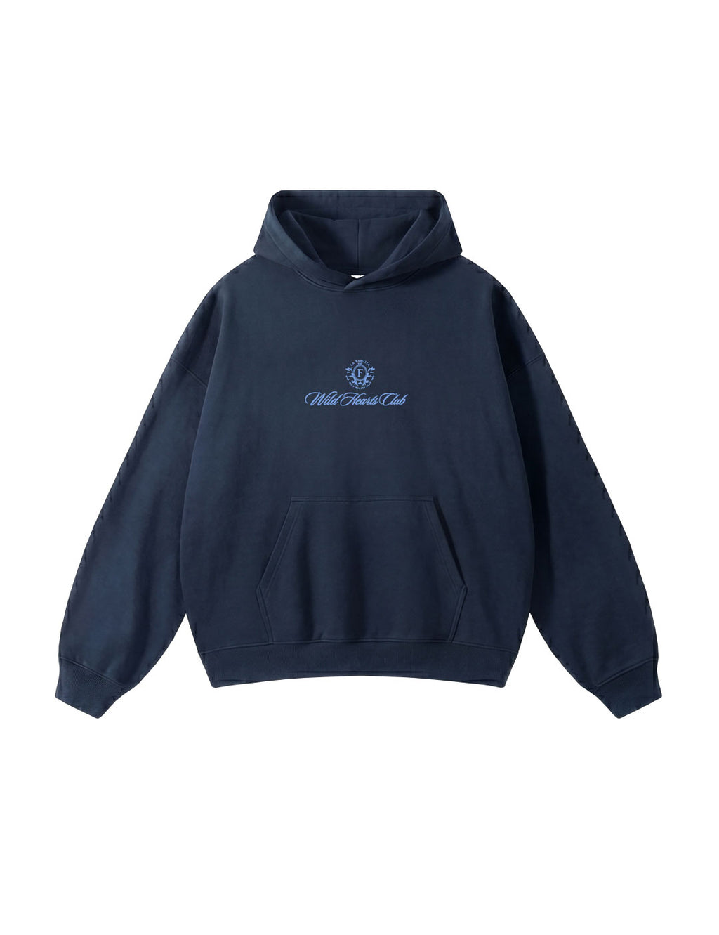Hoodie Wild Hearts Blue